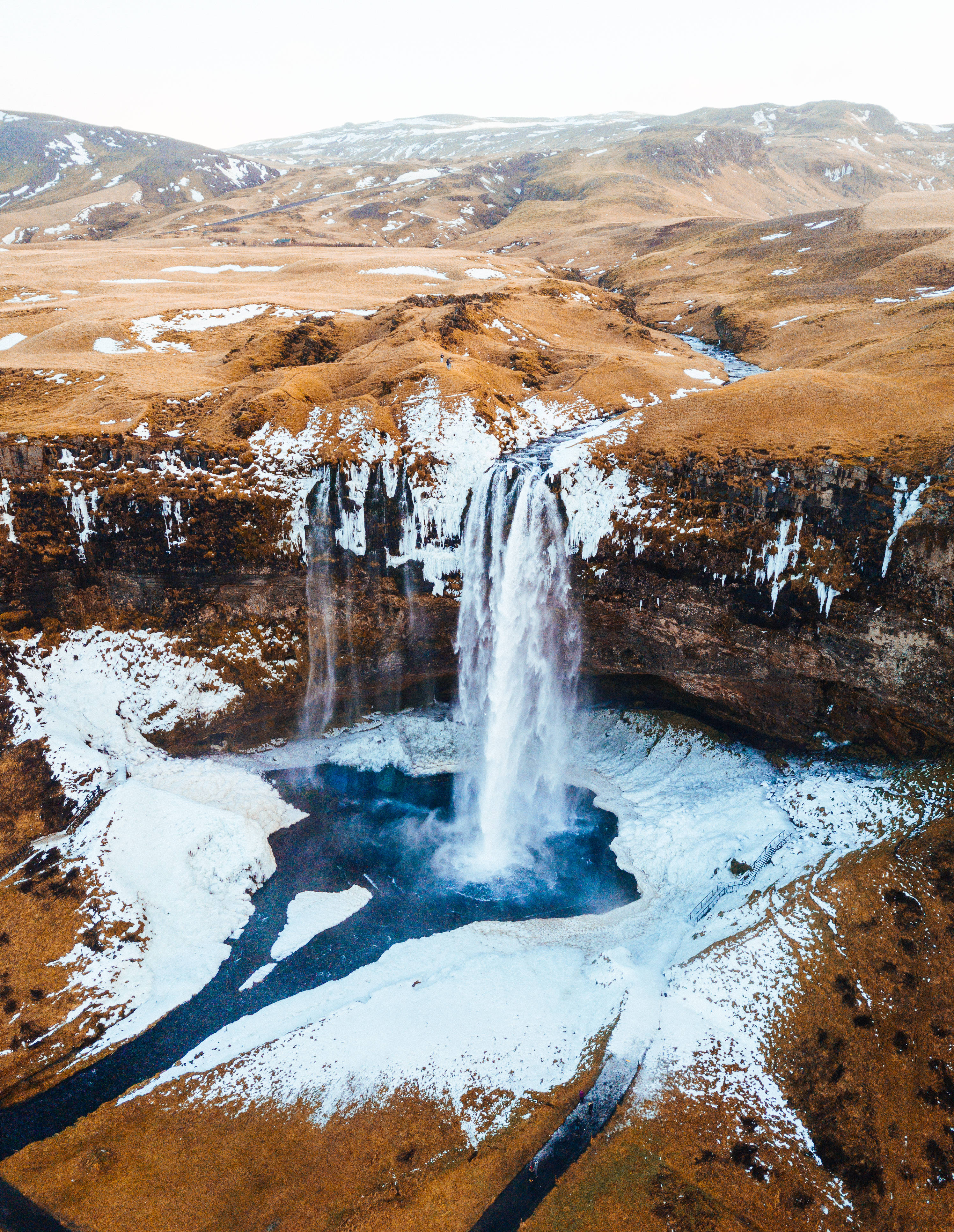 Seljalandsfoss İzlanda Havalı iPad Duvar Kağıdı