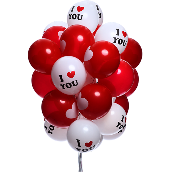 Seni Seviyorum Balon Demeti Duvar Kağıdı
