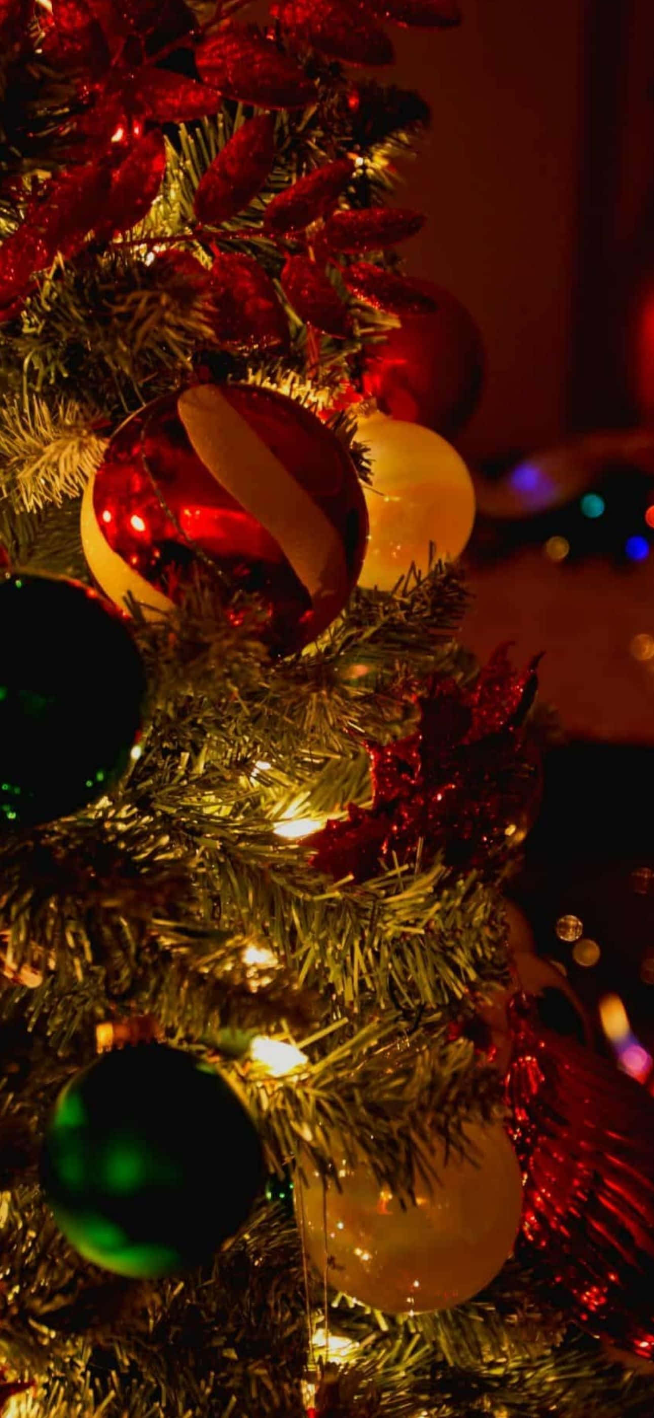 Şenlikli Bir Noel iPhone Duvar Kağıdı
