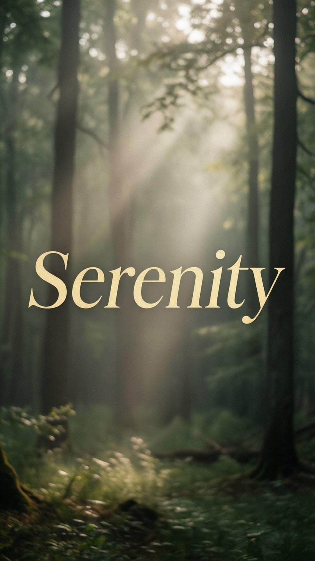 Serenity Ormanı Duvar Kağıdı