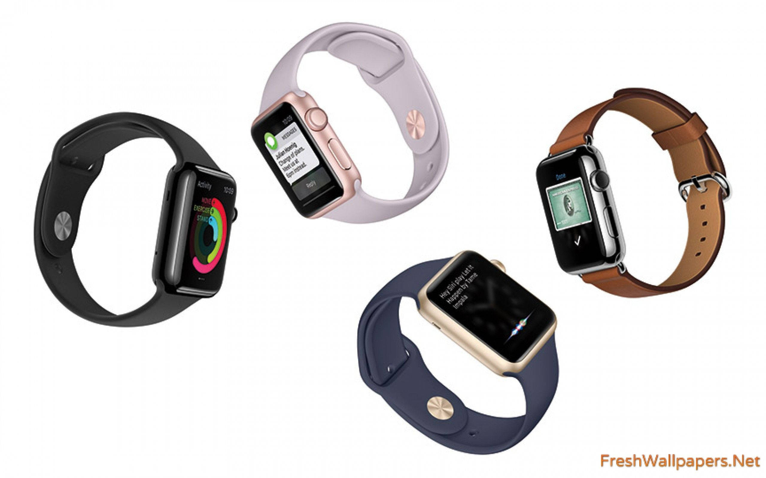 Sergilenen Büyüleyici Apple Watch Duvar Kağıdı