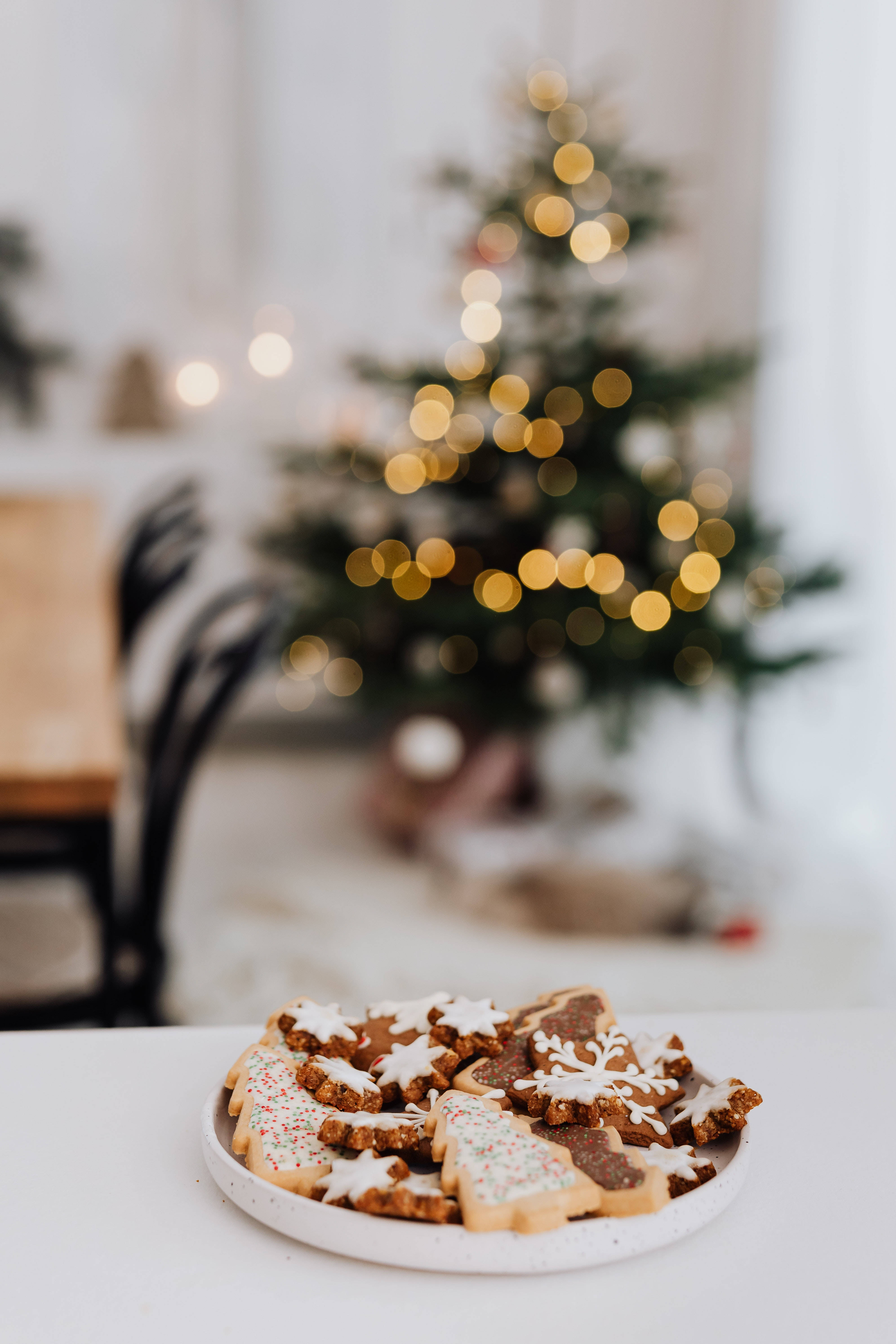 Serpme Noel Kurabiyeleri Duvar Kağıdı