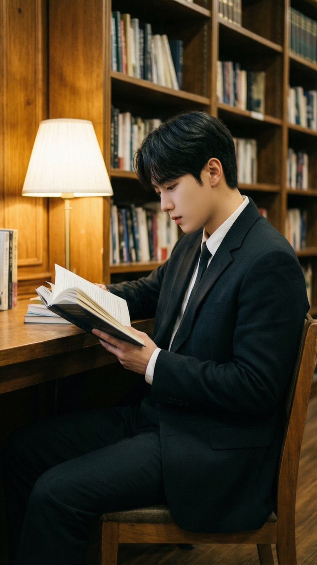 Seungmin Kütüphane Duvar Kağıdı