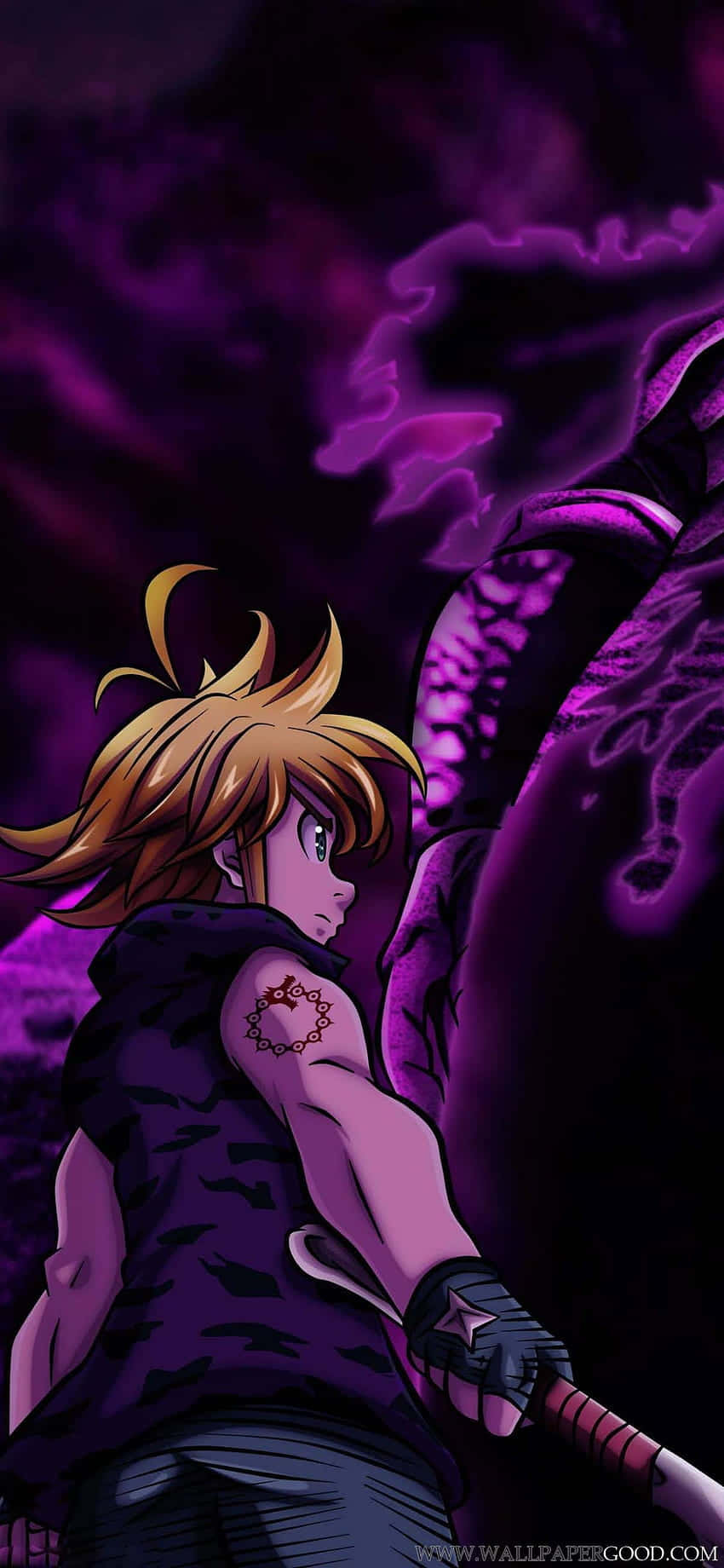 Seven Deadly Sins iPhone ile Günahkarların gizemini çözün. Duvar Kağıdı