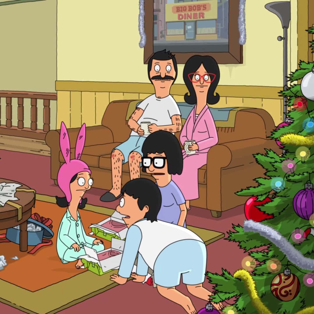 Sevilen animasyon Bob's Burgers'tan keyifli bir kare. Duvar Kağıdı