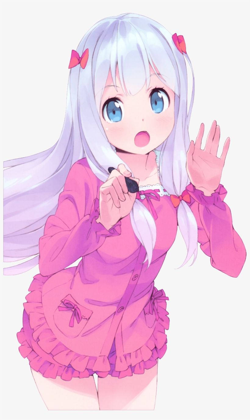 Sevimli Anime PFP Izumi Sagiri Duvar Kağıdı