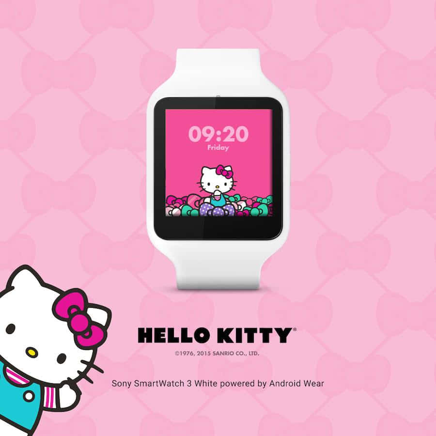Sevimli Apple Watch Yüzü Hello Kitty