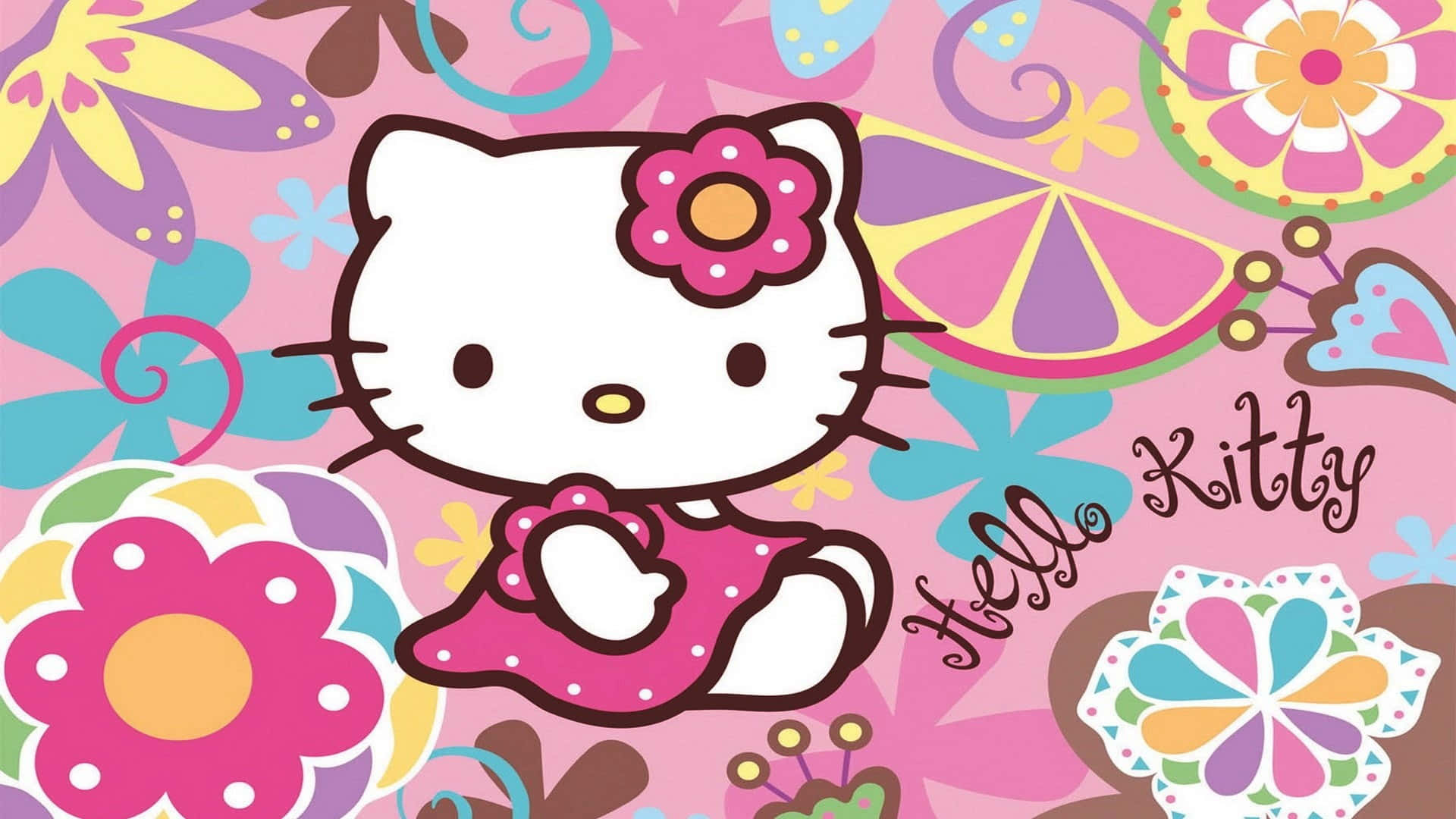 Sevimli Bir Sanrio Arka Planı Duvar Kağıdı