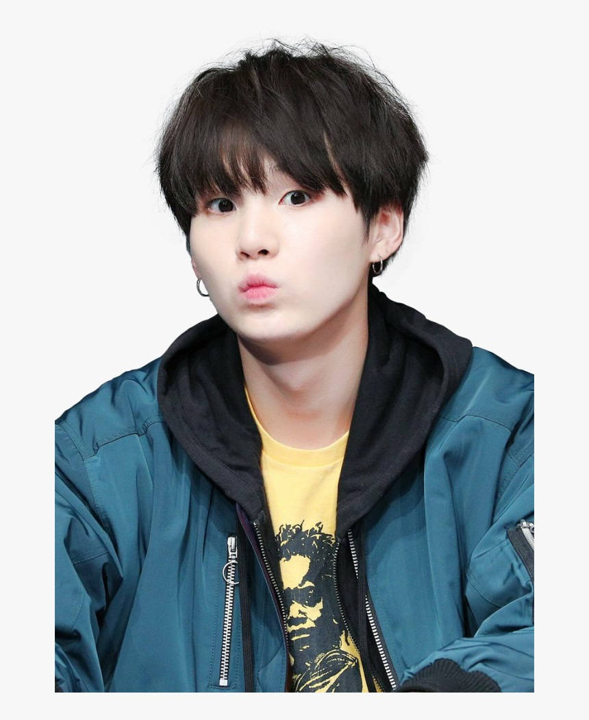 Sevimli BTS Suga Somurtuyor Duvar Kağıdı