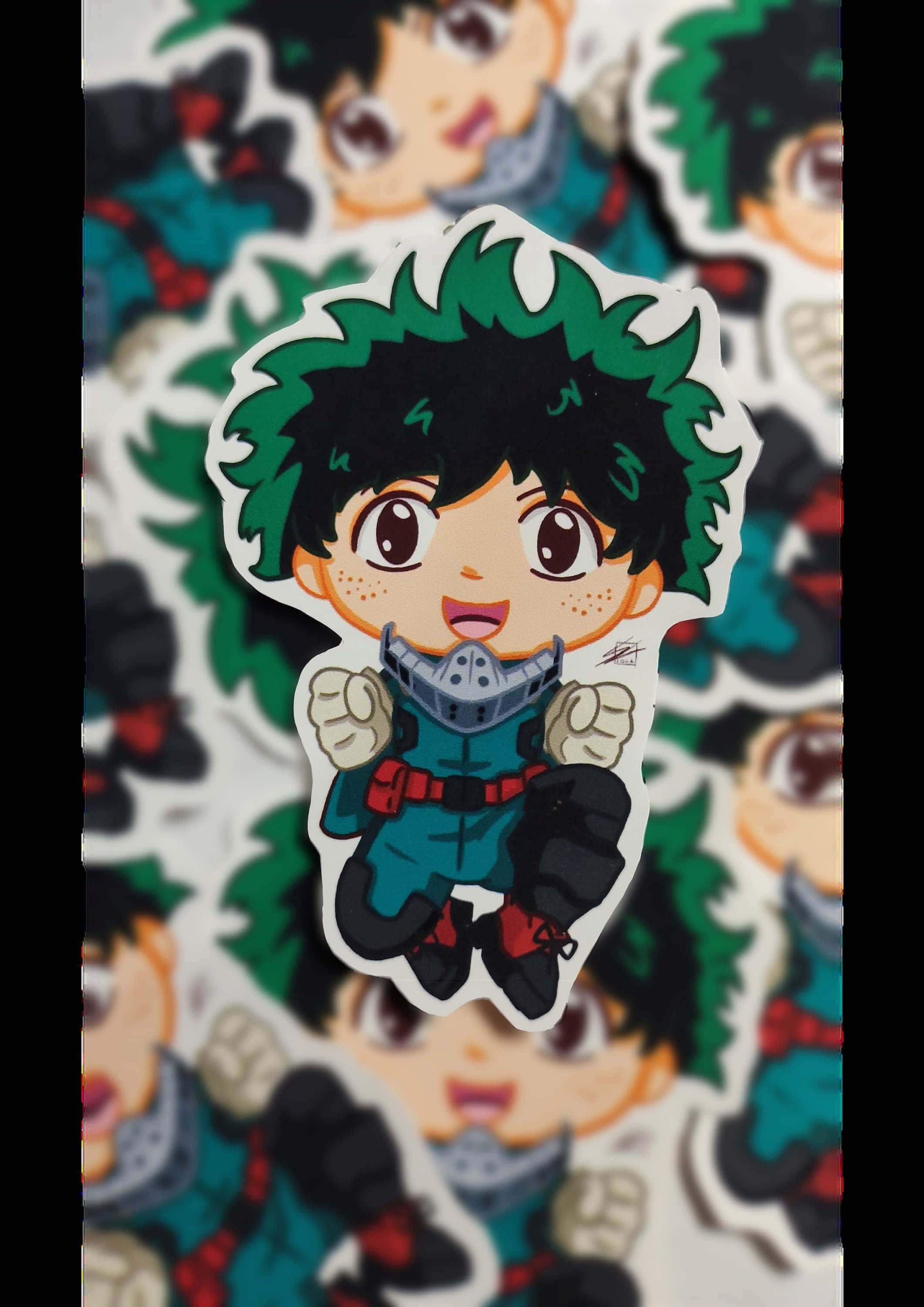 Sevimli Deku Logo Resmi Duvar Kağıdı