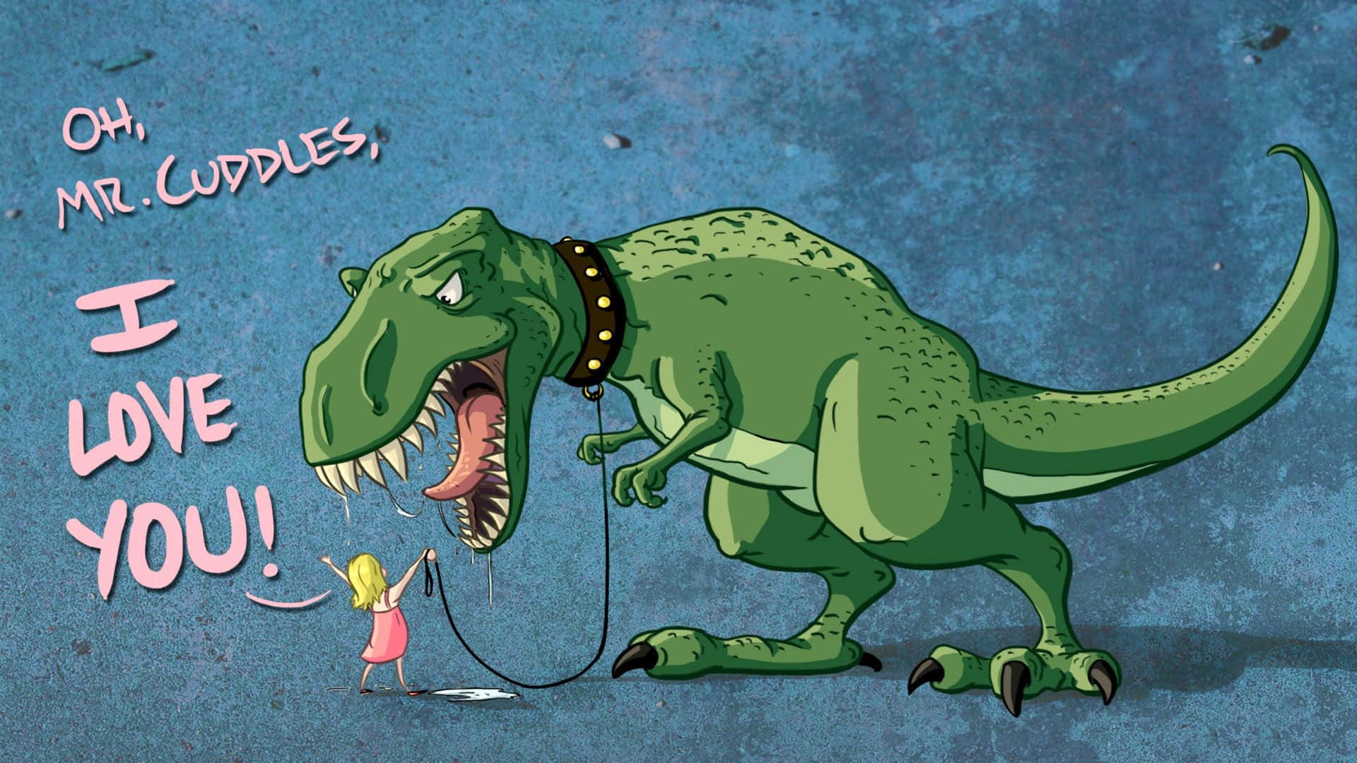 Sevimli Dinozor Arkadaşlar Eğlenceli Bir Gün Geçiriyor Duvar Kağıdı