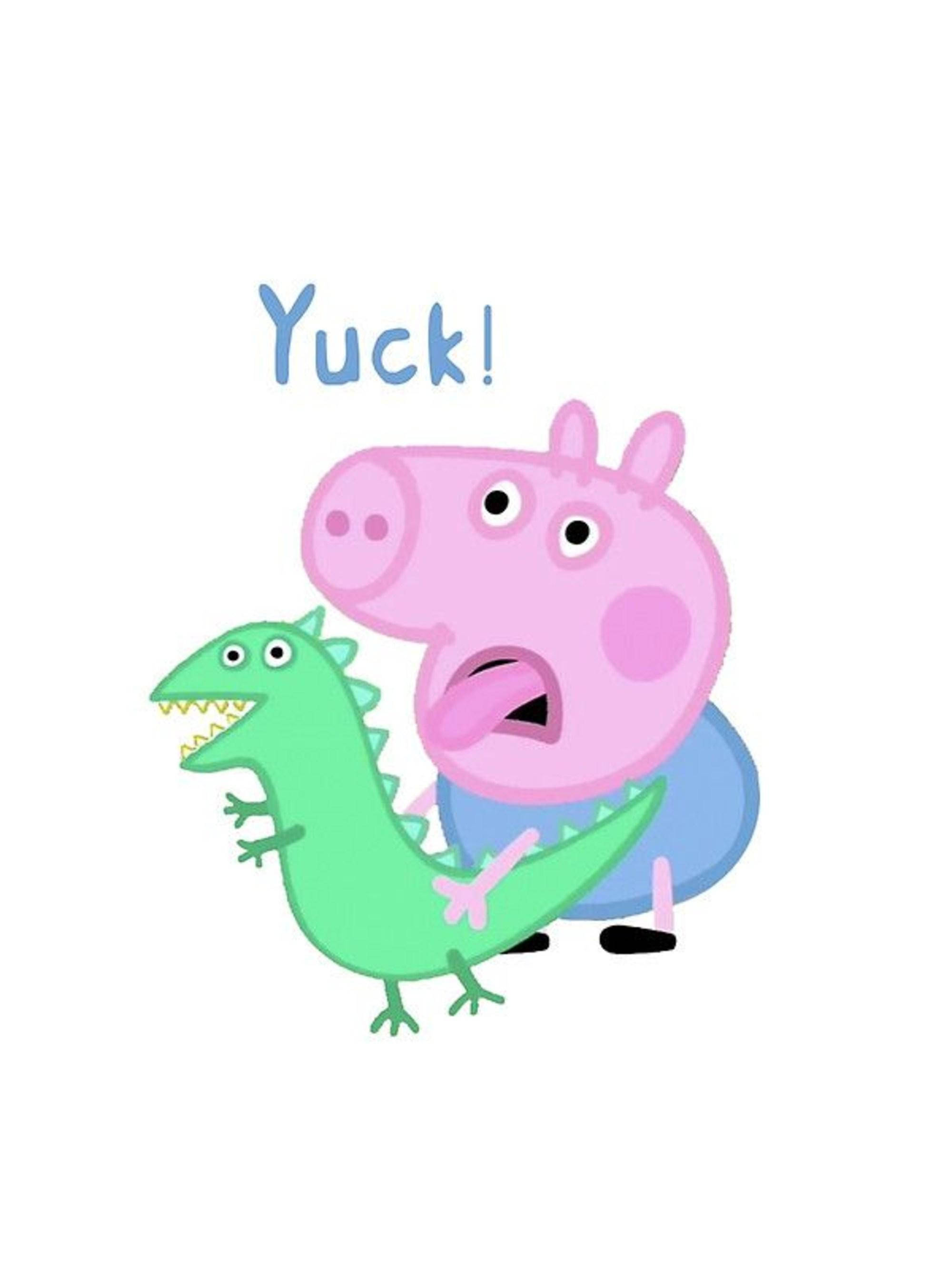 Sevimli Dinozor Oyuncak Peppa Pig George Duvar Kağıdı