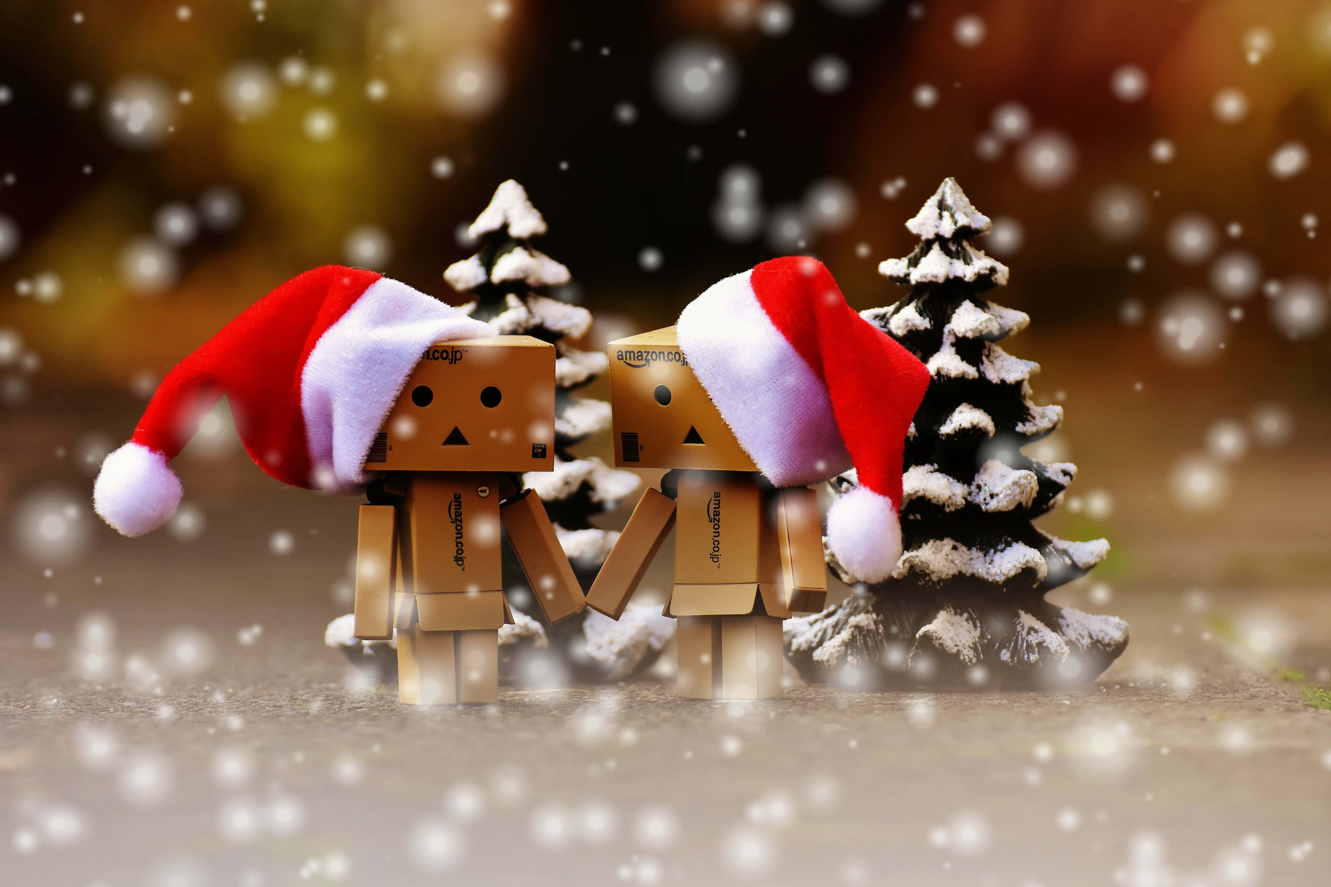 Sevimli Estetik Noel Görselleri Duvar Kağıdı