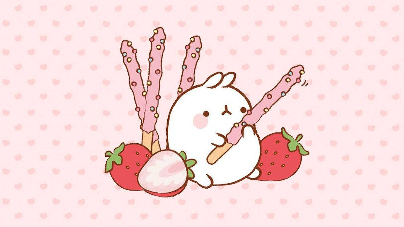 Sevimli iPad — Pembe estetik GIF Duvar Kağıdı