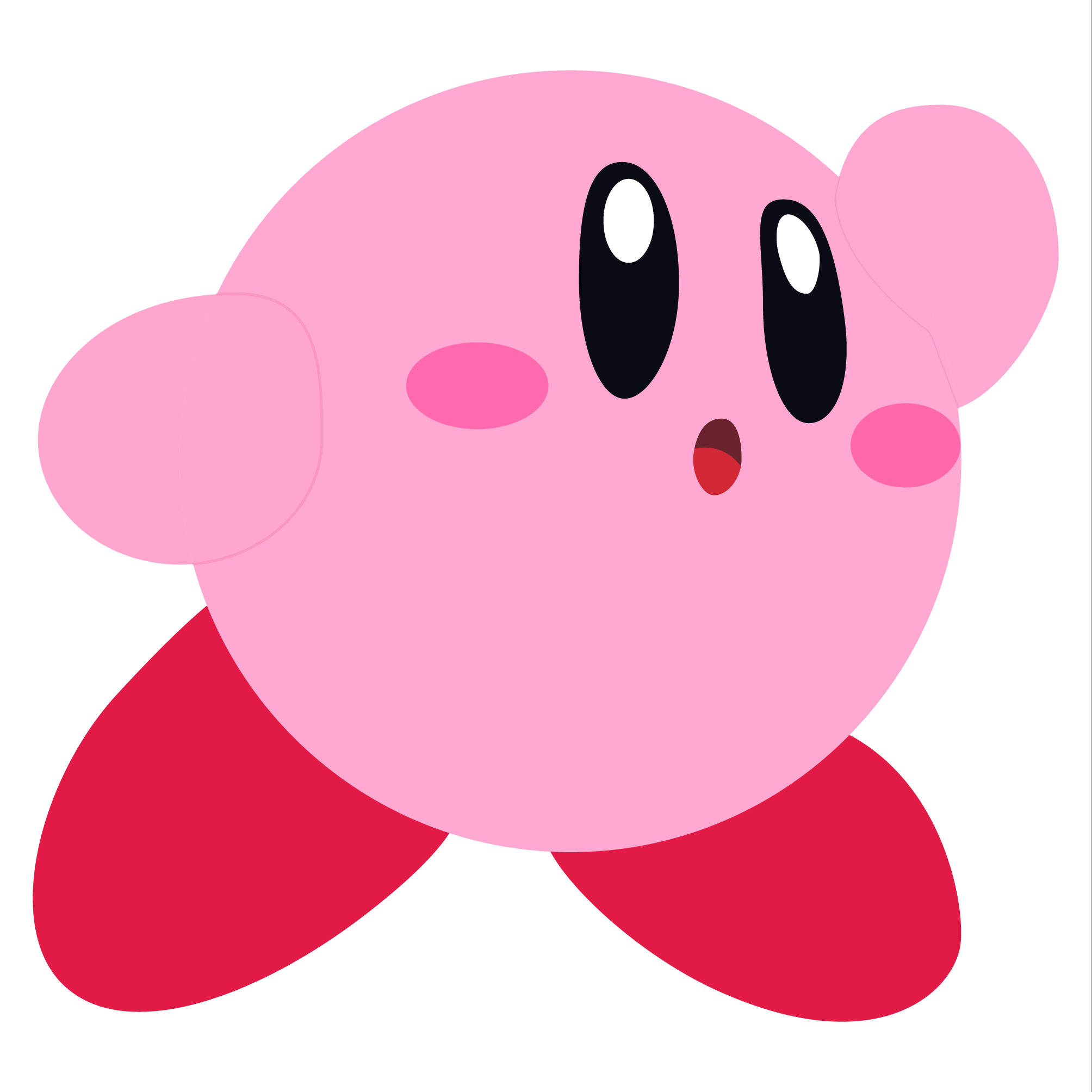 Sevimli Kirby Profil Fotoğrafı Duvar Kağıdı