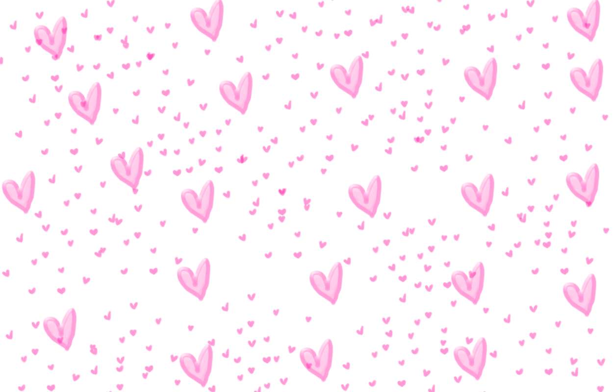 Sevimli Küçük Aşk Kalbi Şekilleri — Pembe estetik GIF Duvar Kağıdı