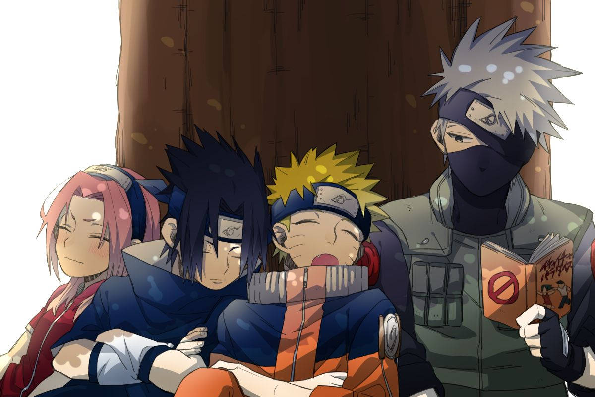 Sevimli Naruto 7. Takım Duvar Kağıdı