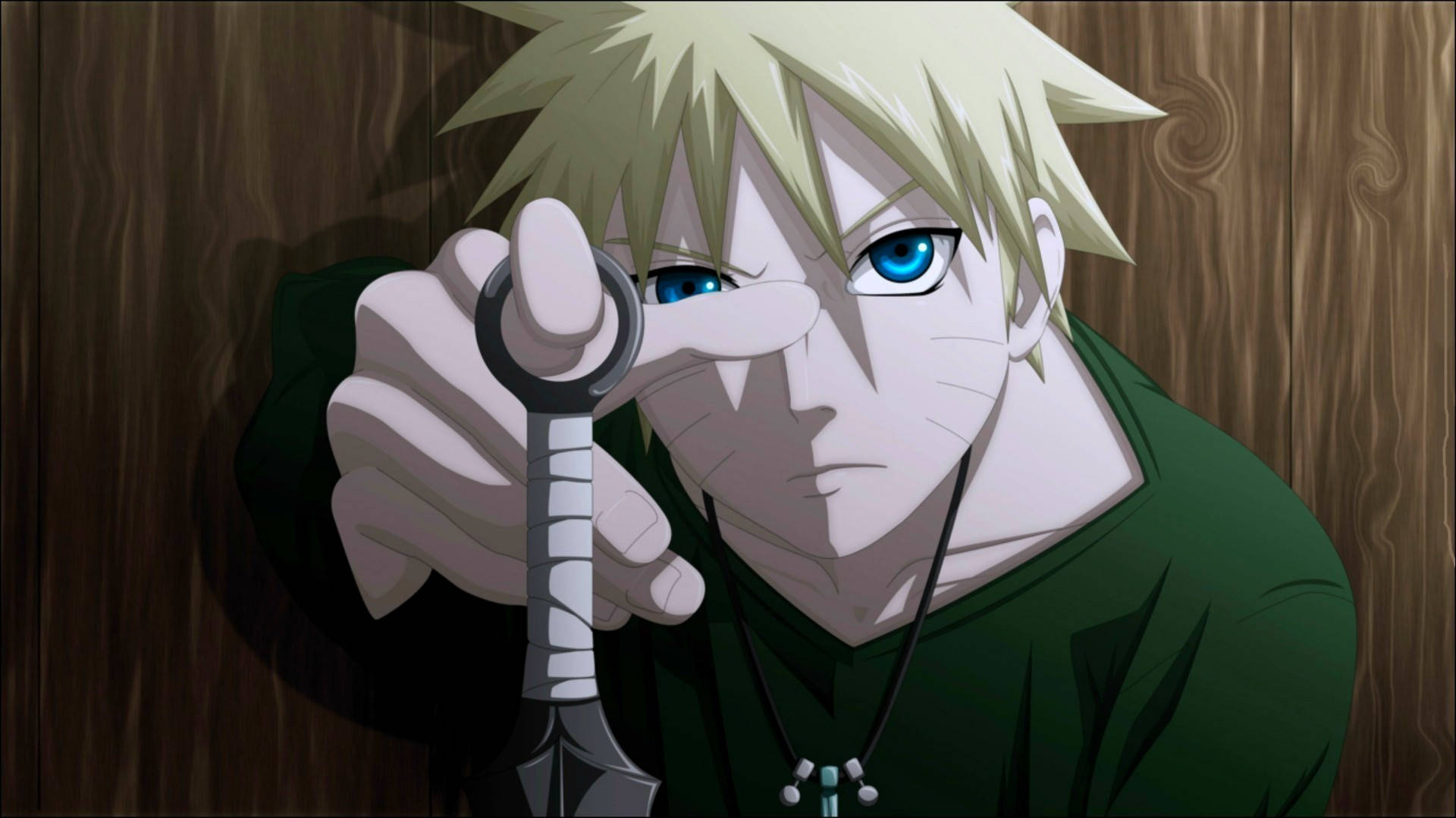 Sevimli Naruto Mavi Gözler Duvar Kağıdı