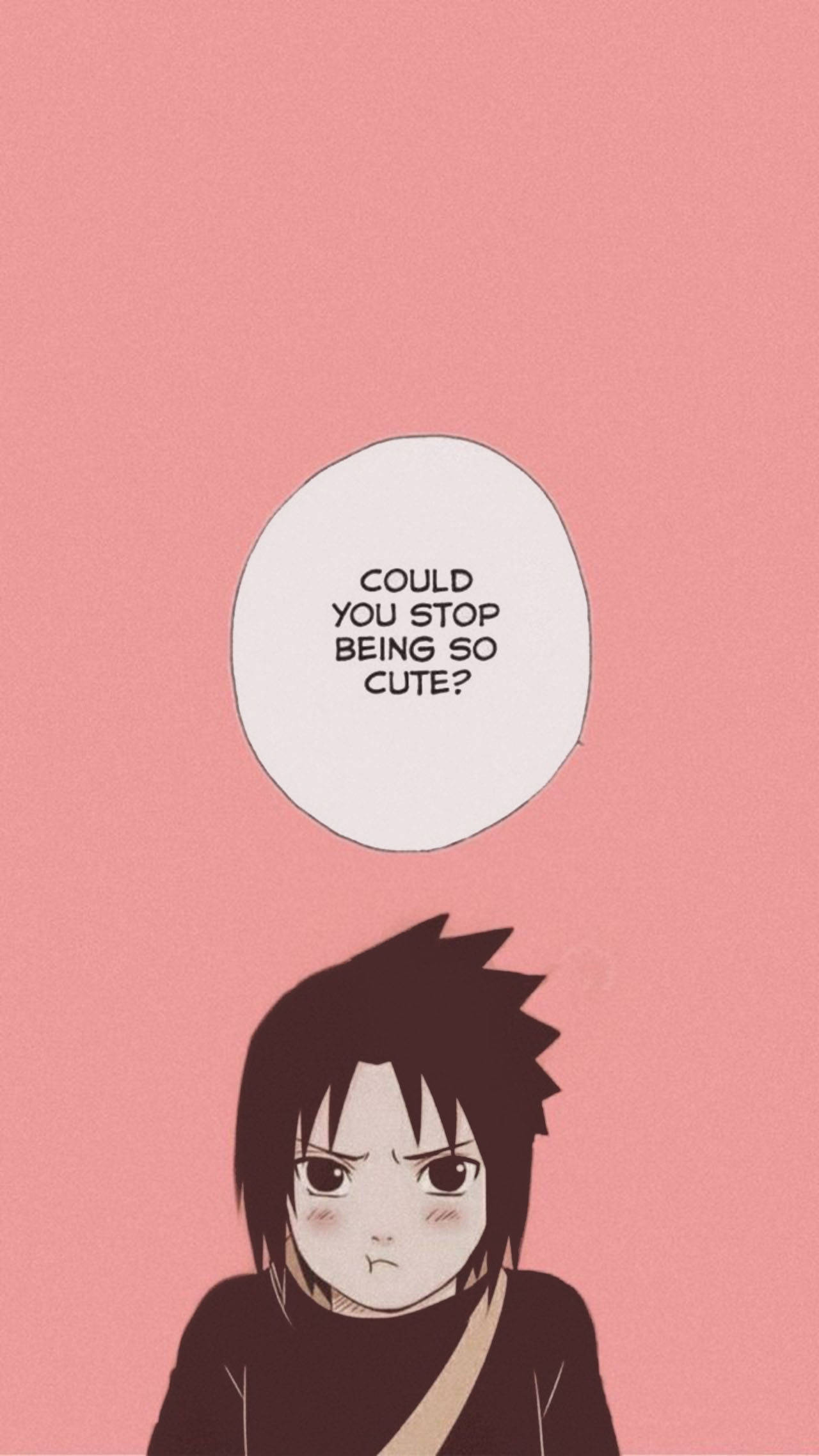Sevimli Naruto Sasuke Duvar Kağıdı