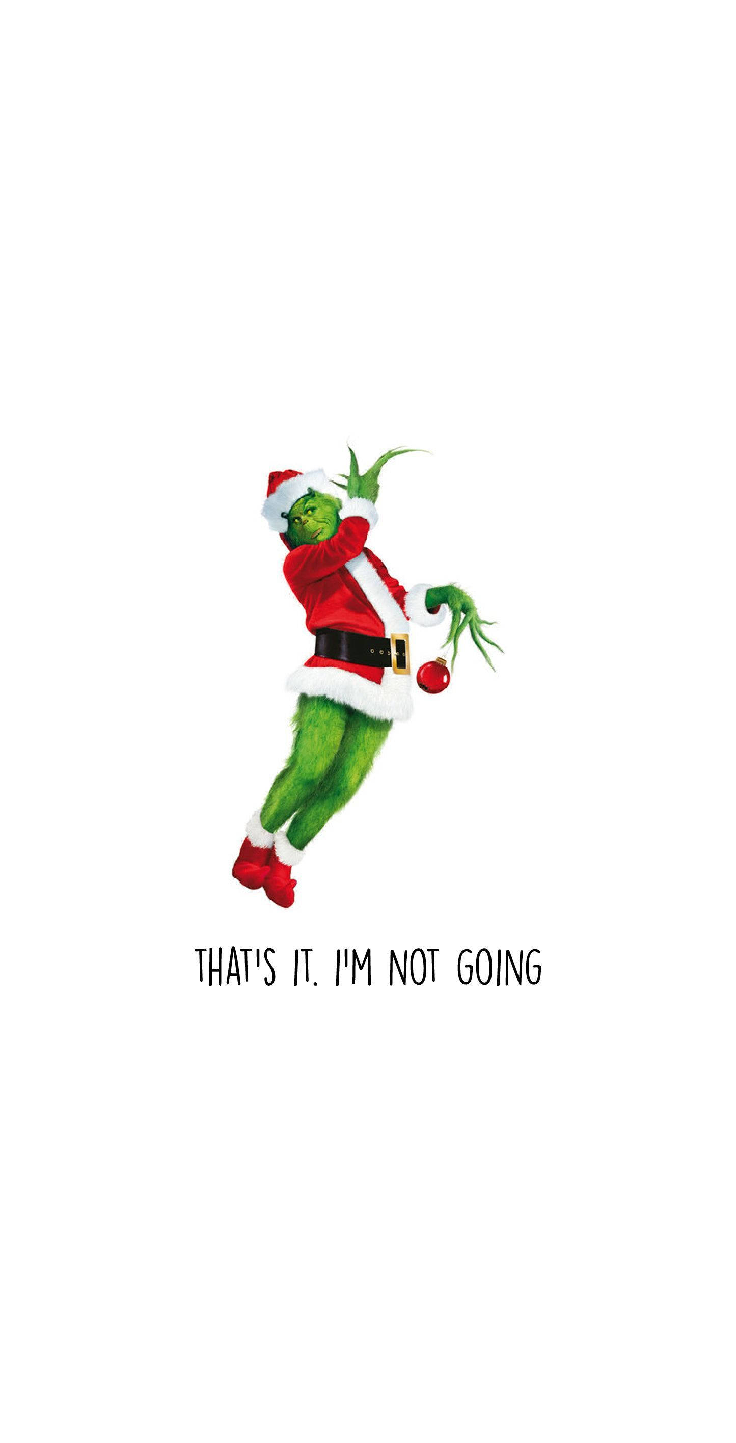 Sevimli Noel Grinch Duvar Kağıdı