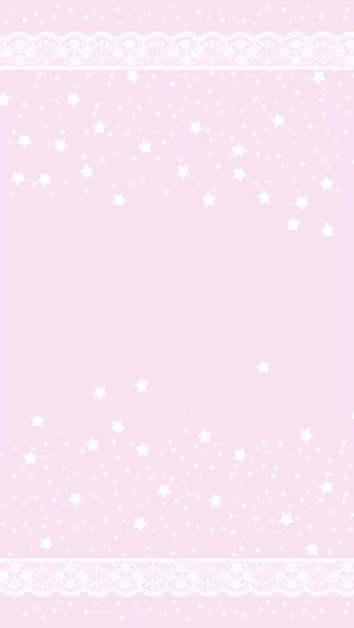 Sevimli Pembe Kawaii Arka Plan Duvar Kağıdı