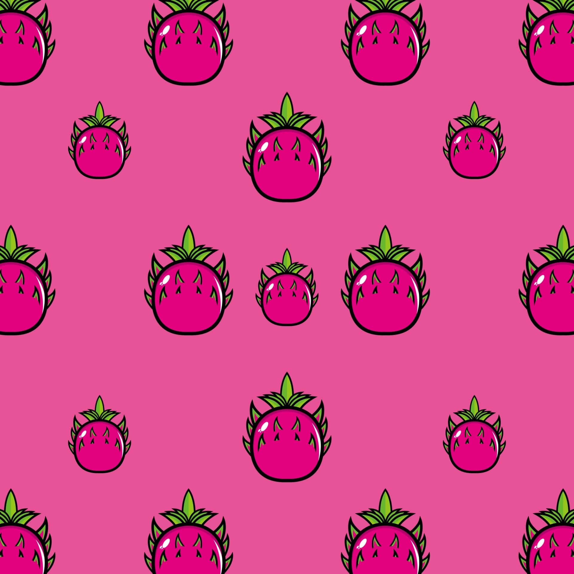 Sevimli Pembe Kawaii Arka Plan Duvar Kağıdı