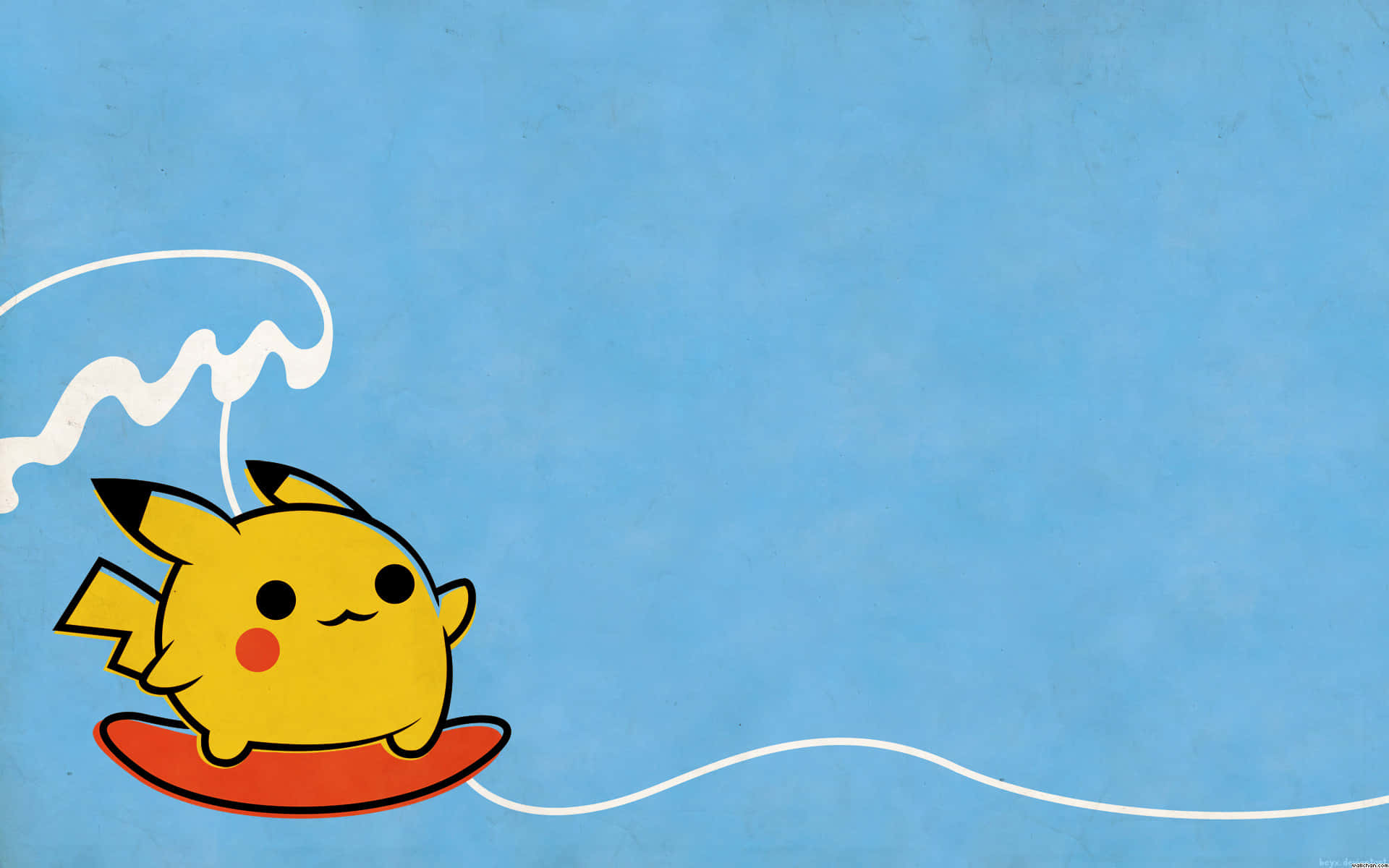 Sevimli Pikachu macera peşinde! Duvar Kağıdı