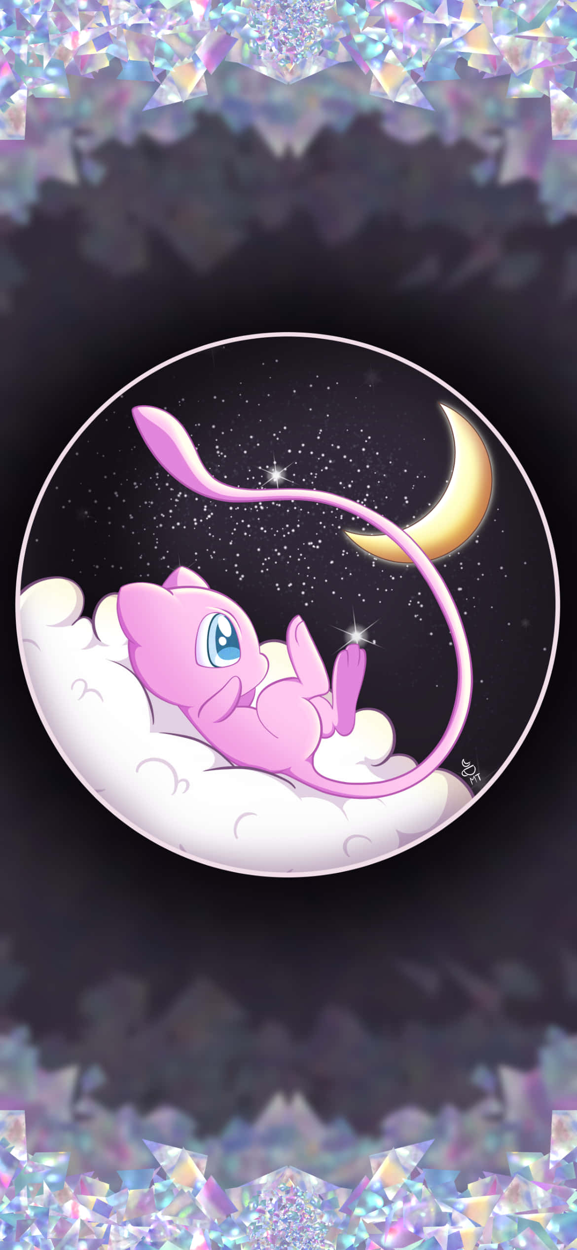 Sevimli Pokemon Mew Duvar Kağıdı