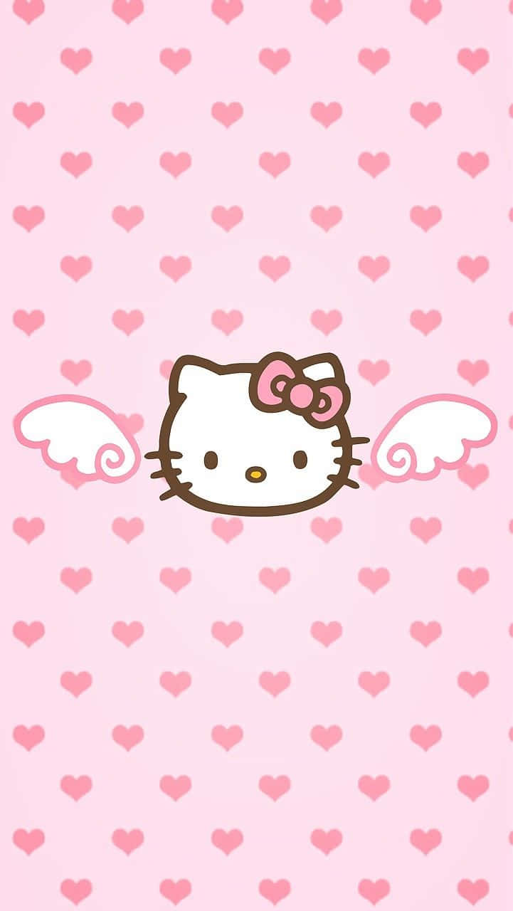 Sevimli Sanrio Telefonu Duvar Kağıdı