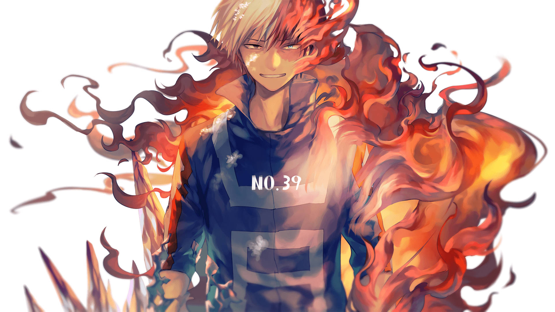 Sevimli Todoroki My Hero Academia Duvar Kağıdı