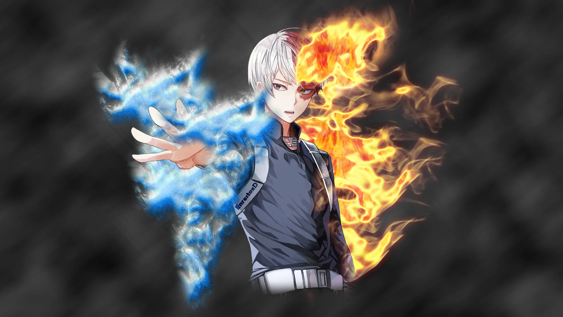 Sevimli Todoroki Shoto Kahraman No.39 Duvar Kağıdı