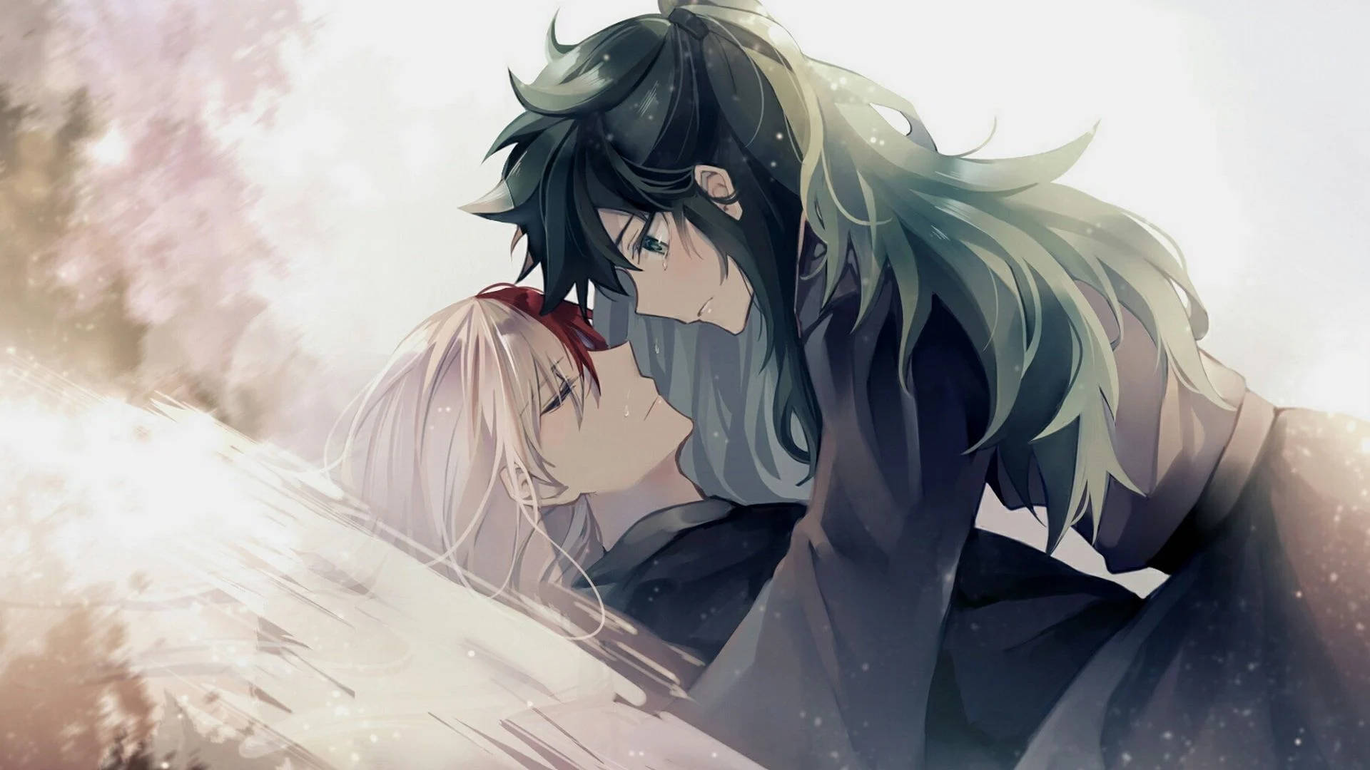 Sevimli Todoroki ve Momo Yaoyorozu Duvar Kağıdı