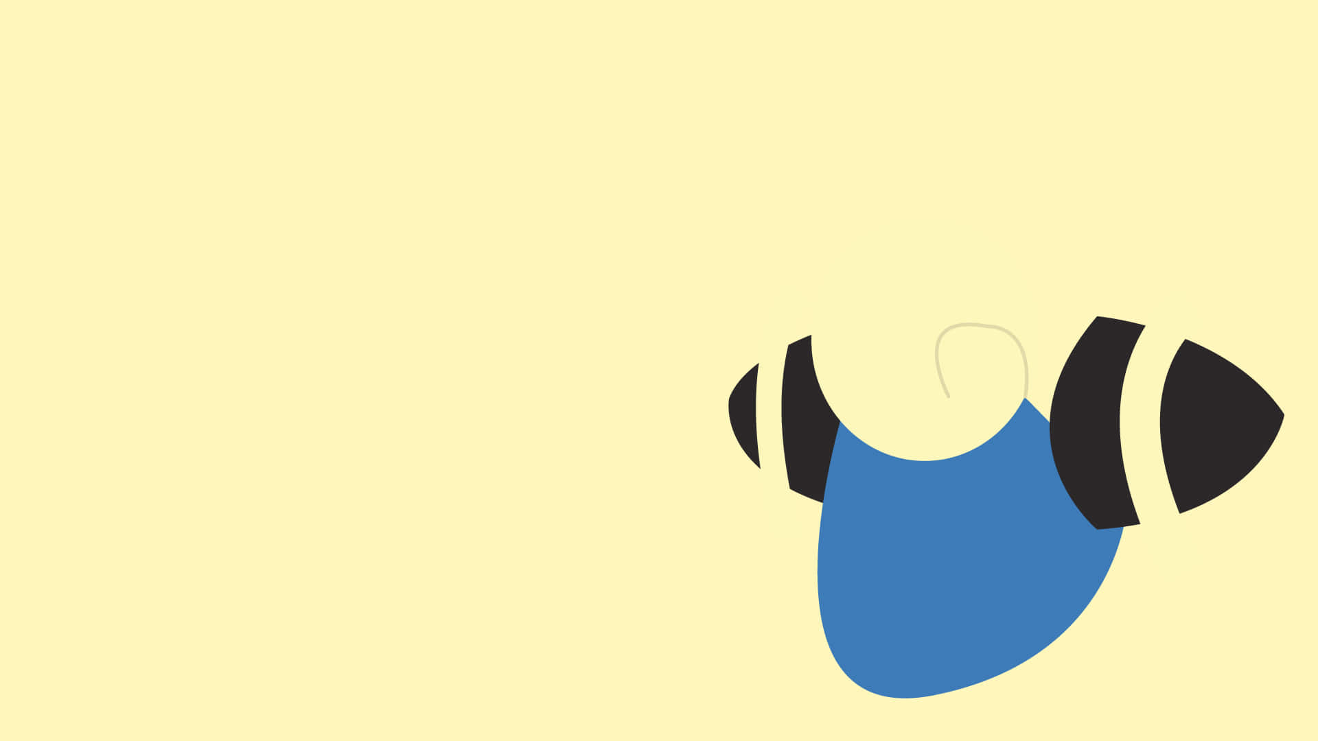 Sevimli Yüzsüz Mareep Vektör Sanatı Parlak Renklerde Duvar Kağıdı