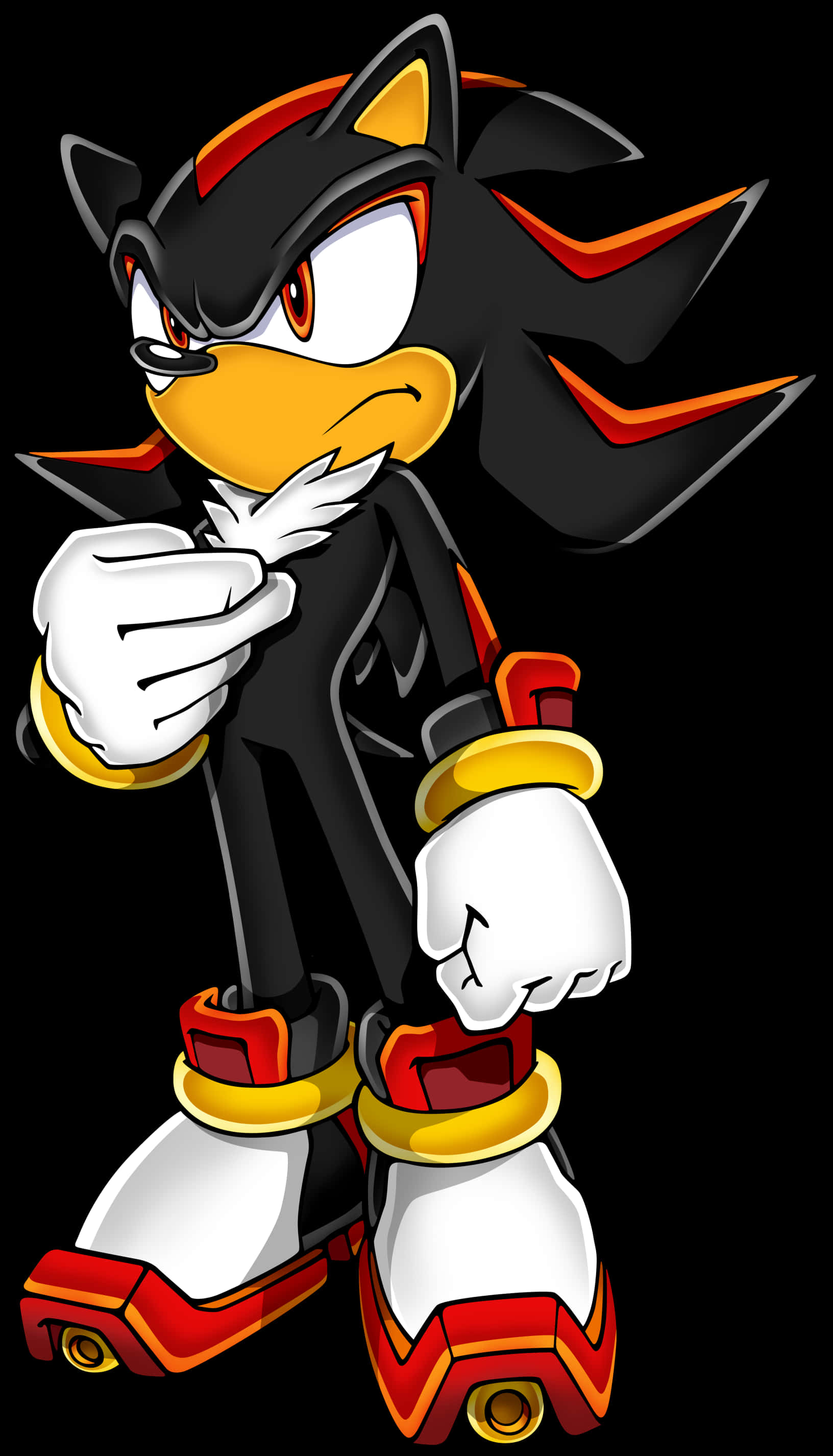 Shadow The Hedgehog Duruş Pozu Duvar Kağıdı