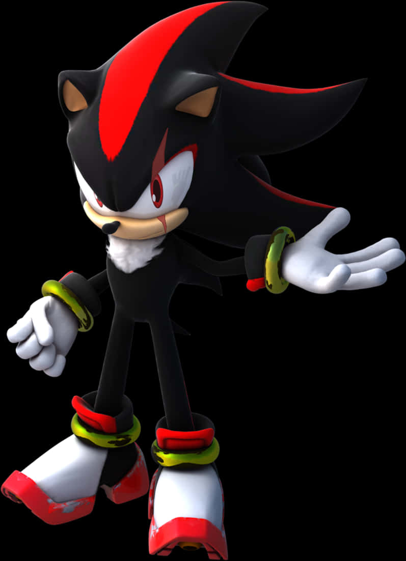 Shadow the Hedgehog Duruşu Duvar Kağıdı
