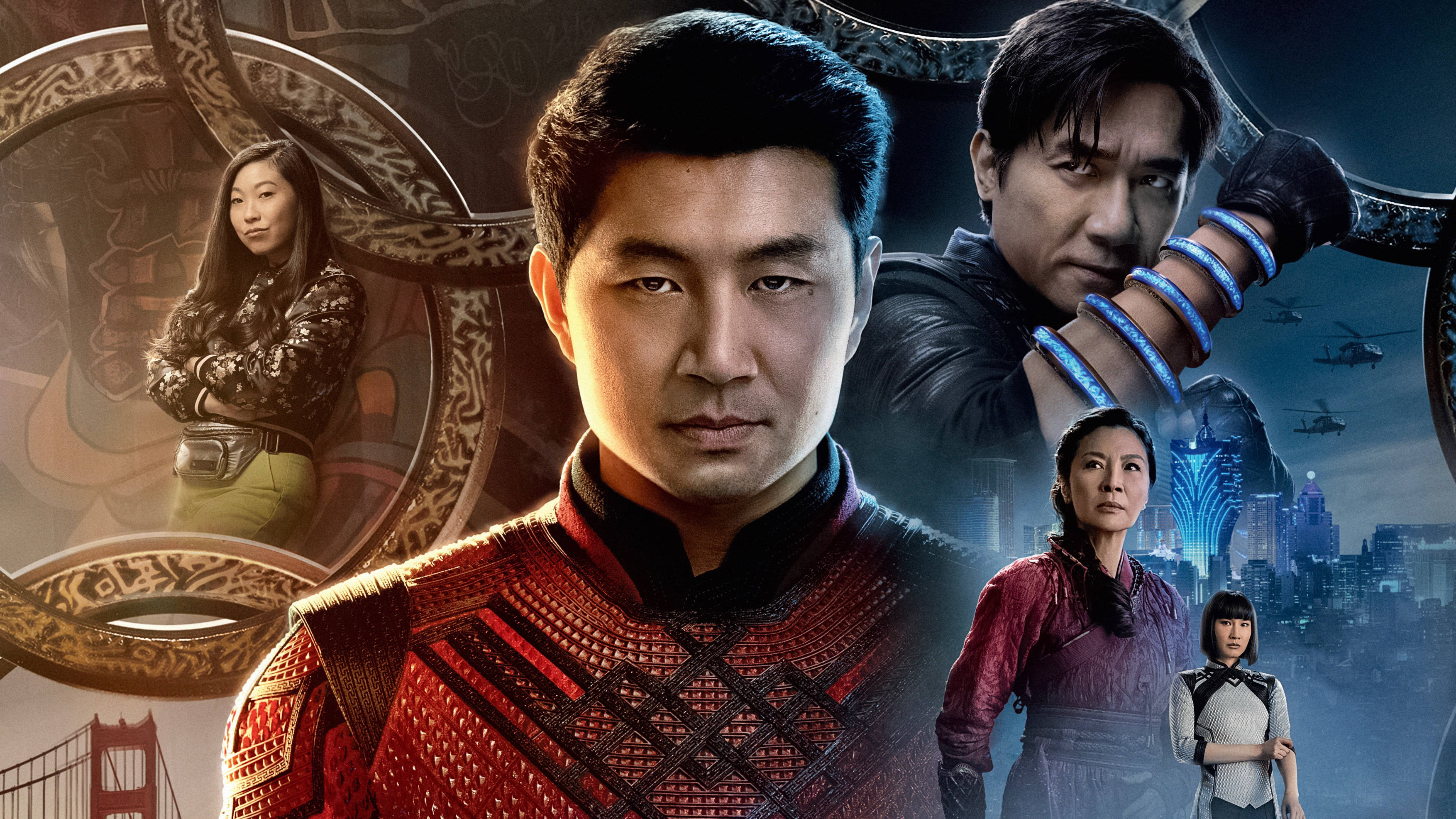 Shang Chi ve On Yüzük Efsanesi Ailesi Duvar Kağıdı