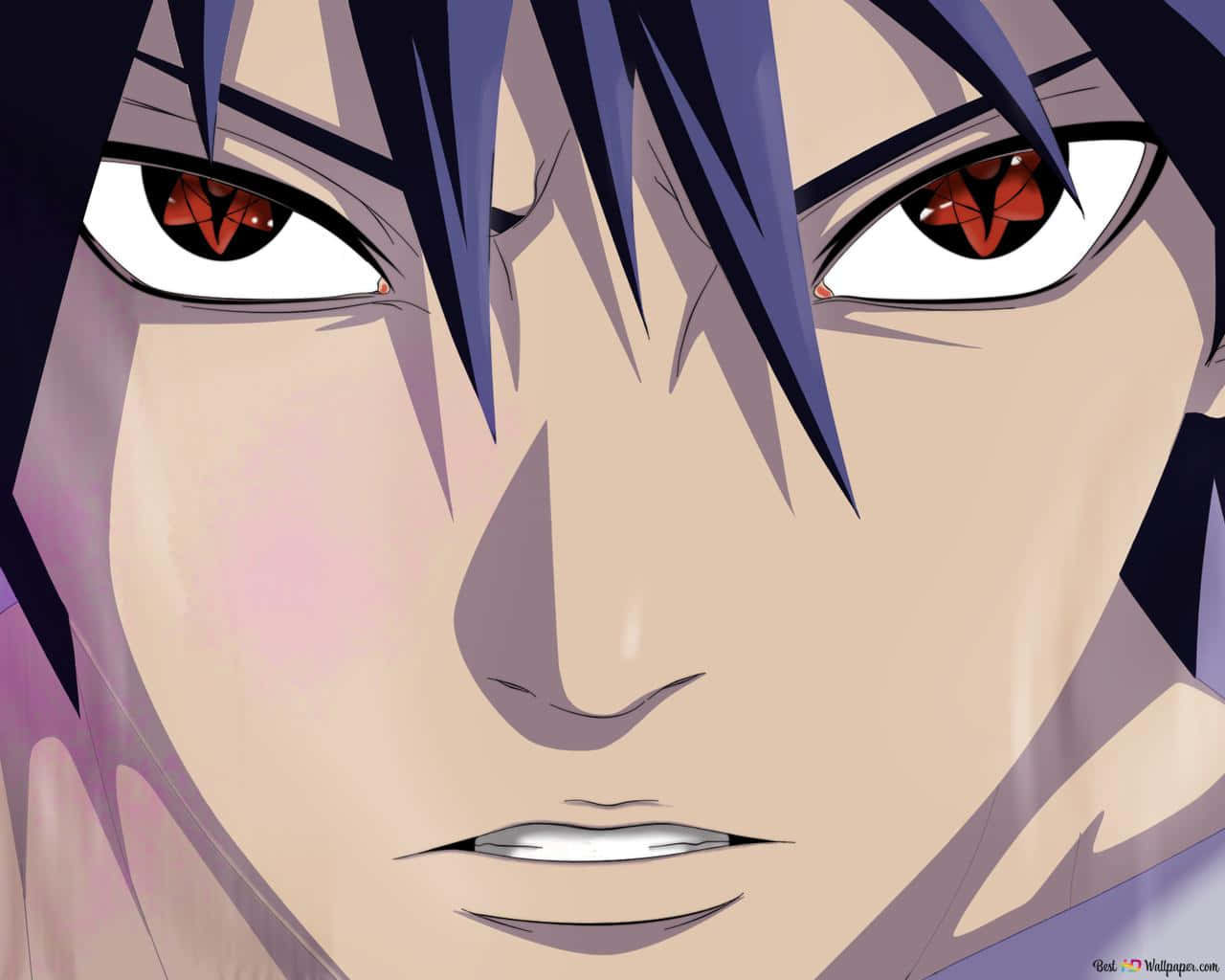 Sharingan Aktifleşti - Sasuke Savaşa Hazırlanıyor Duvar Kağıdı