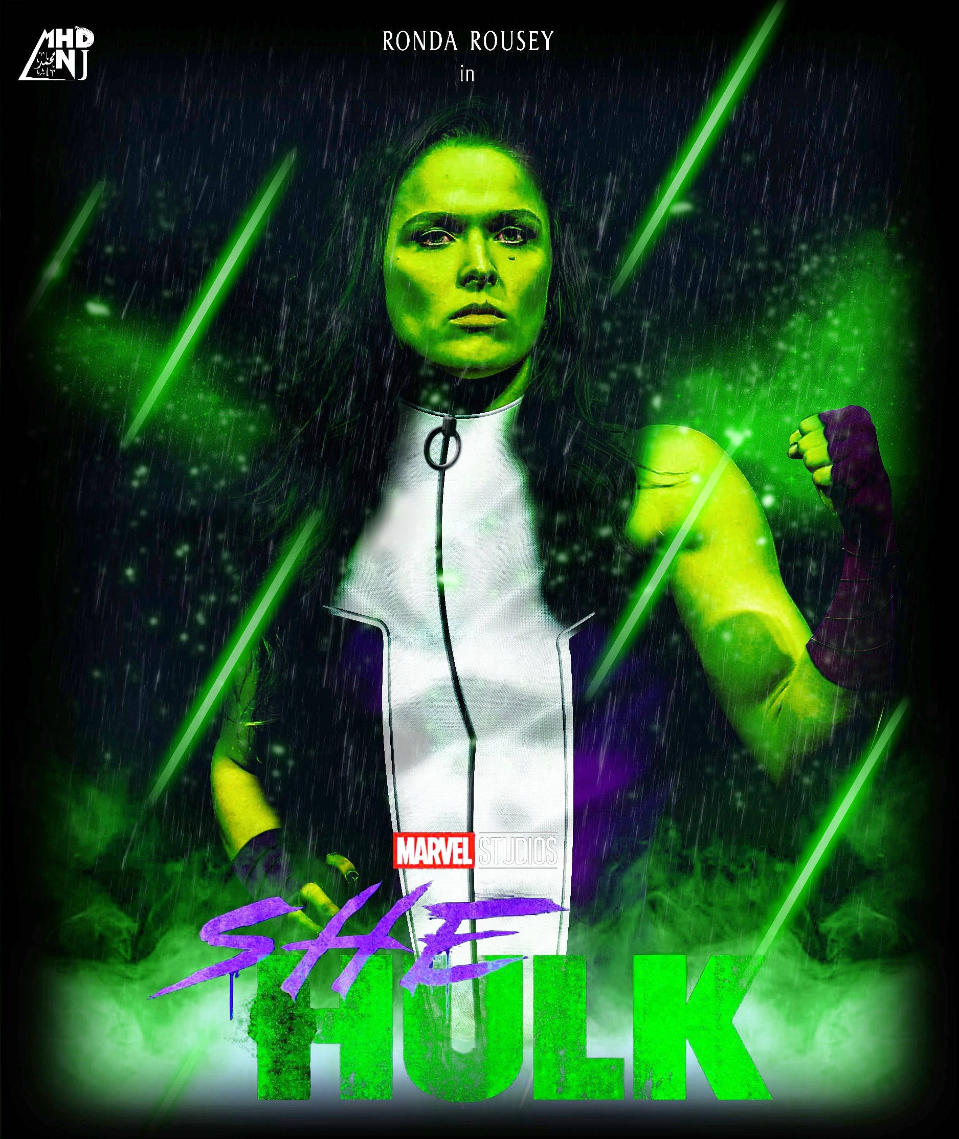 She Hulk Ronda Rousey Duvar Kağıdı