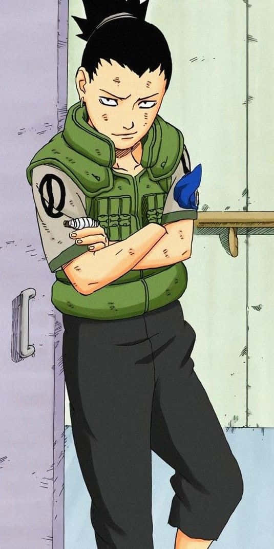 Shikamaru Estetik Dijital Çizim Duvar Kağıdı