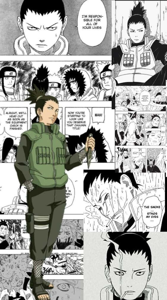 Shikamaru Stunt Sanatı Estetiği Duvar Kağıdı