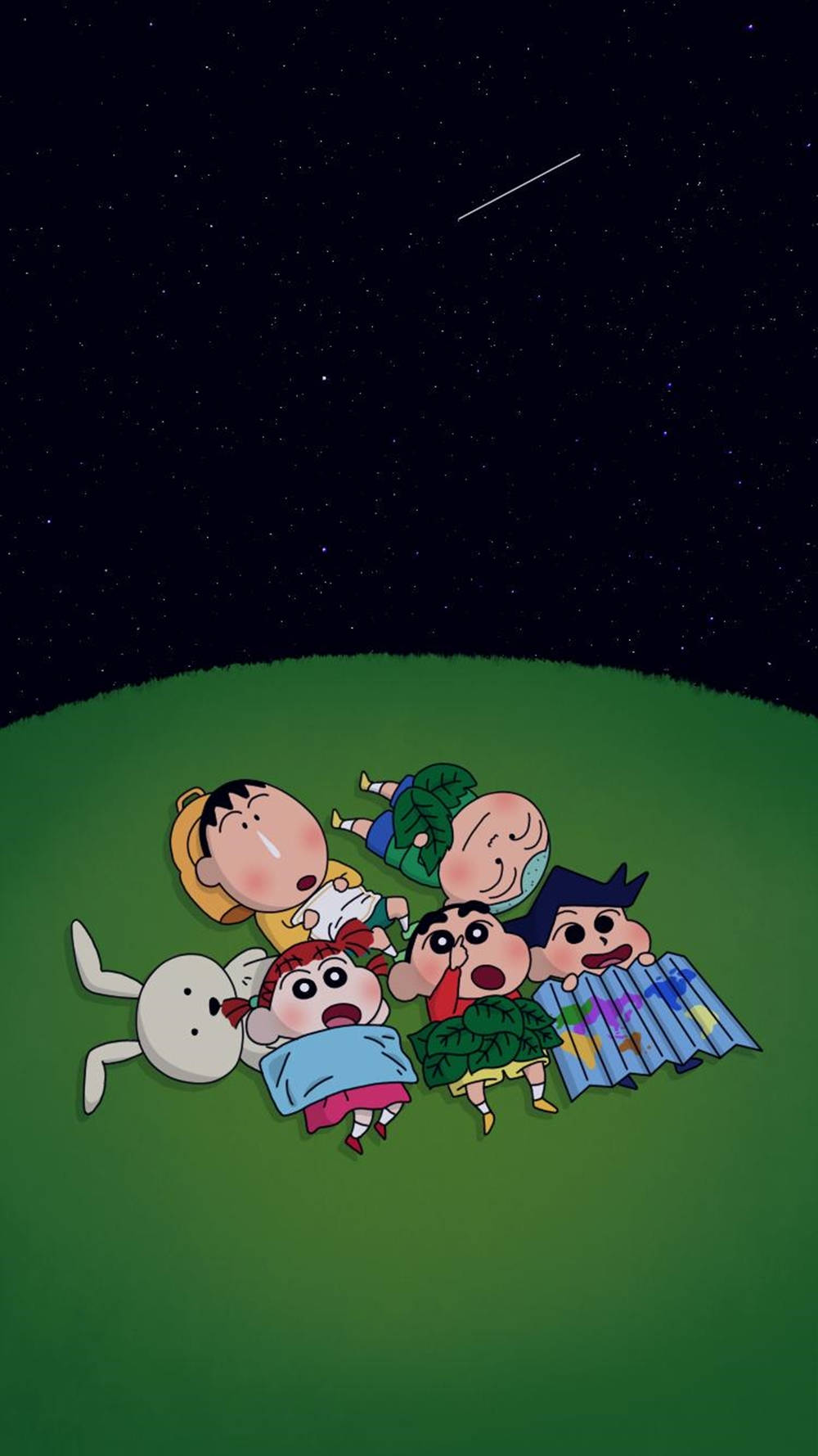 Shin Chan Arkadaşları iPhone Duvar Kağıdı