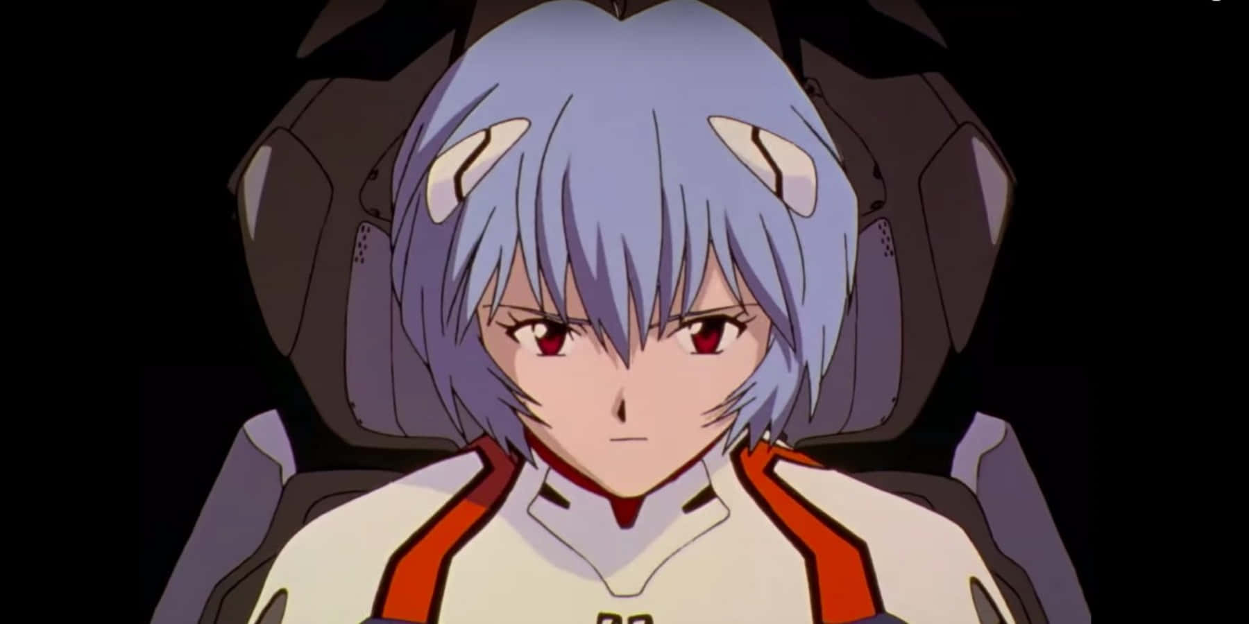 Shinji ve Eva-01 arasında bir anlık dinginliği yakalamak: Neon Genesis Evangelion. Duvar Kağıdı