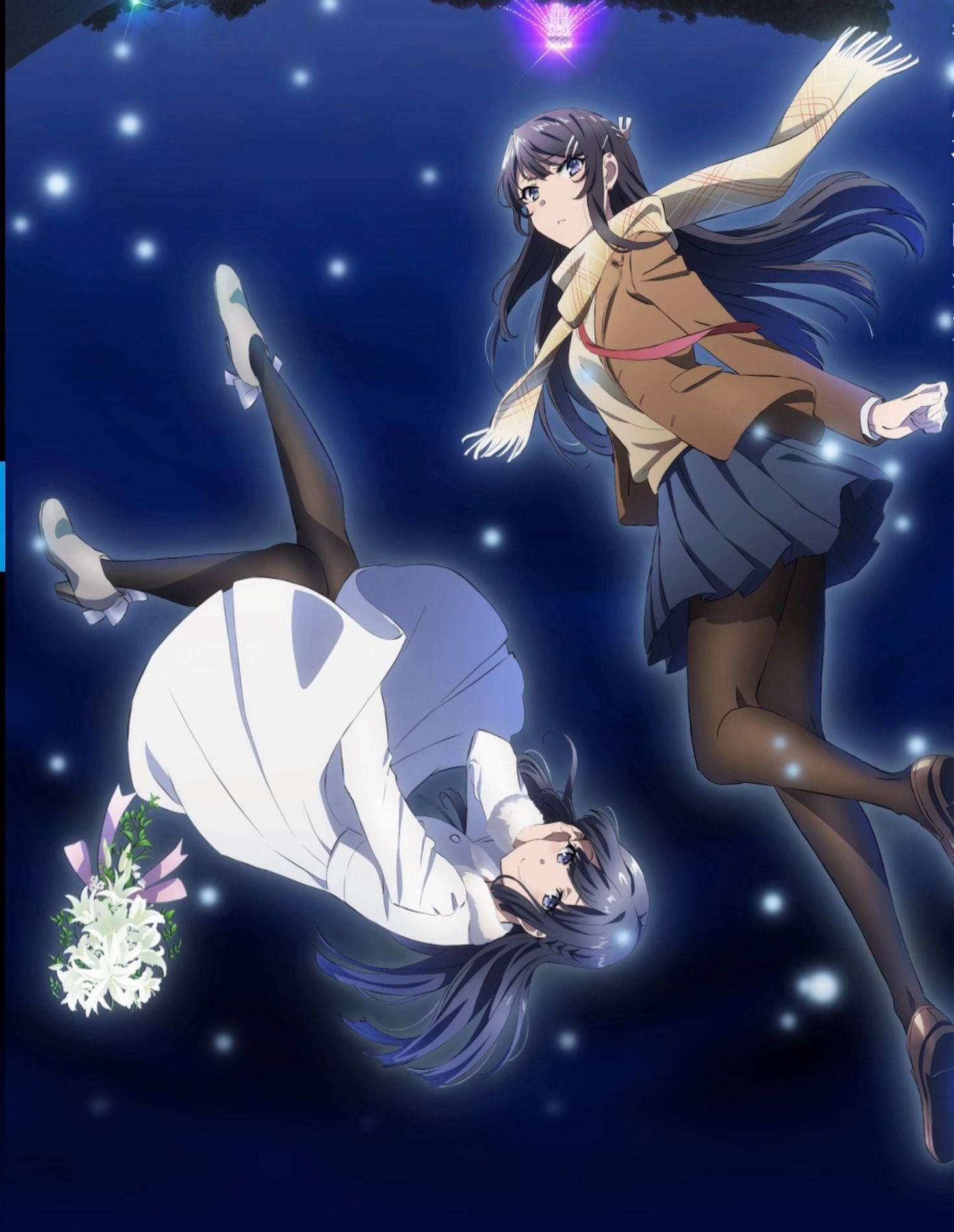 Shoko ve Mai - Bunny Girl Senpai Duvar Kağıdı