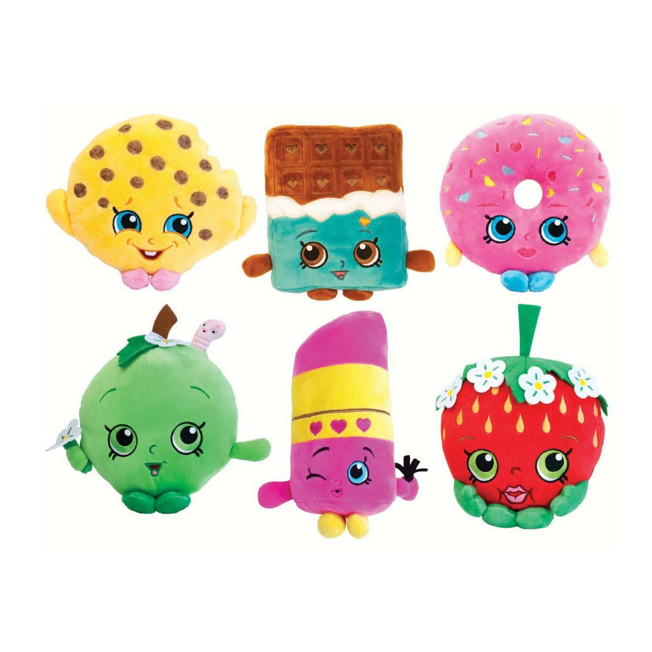 Shopkins Peluş Oyuncaklar Duvar Kağıdı