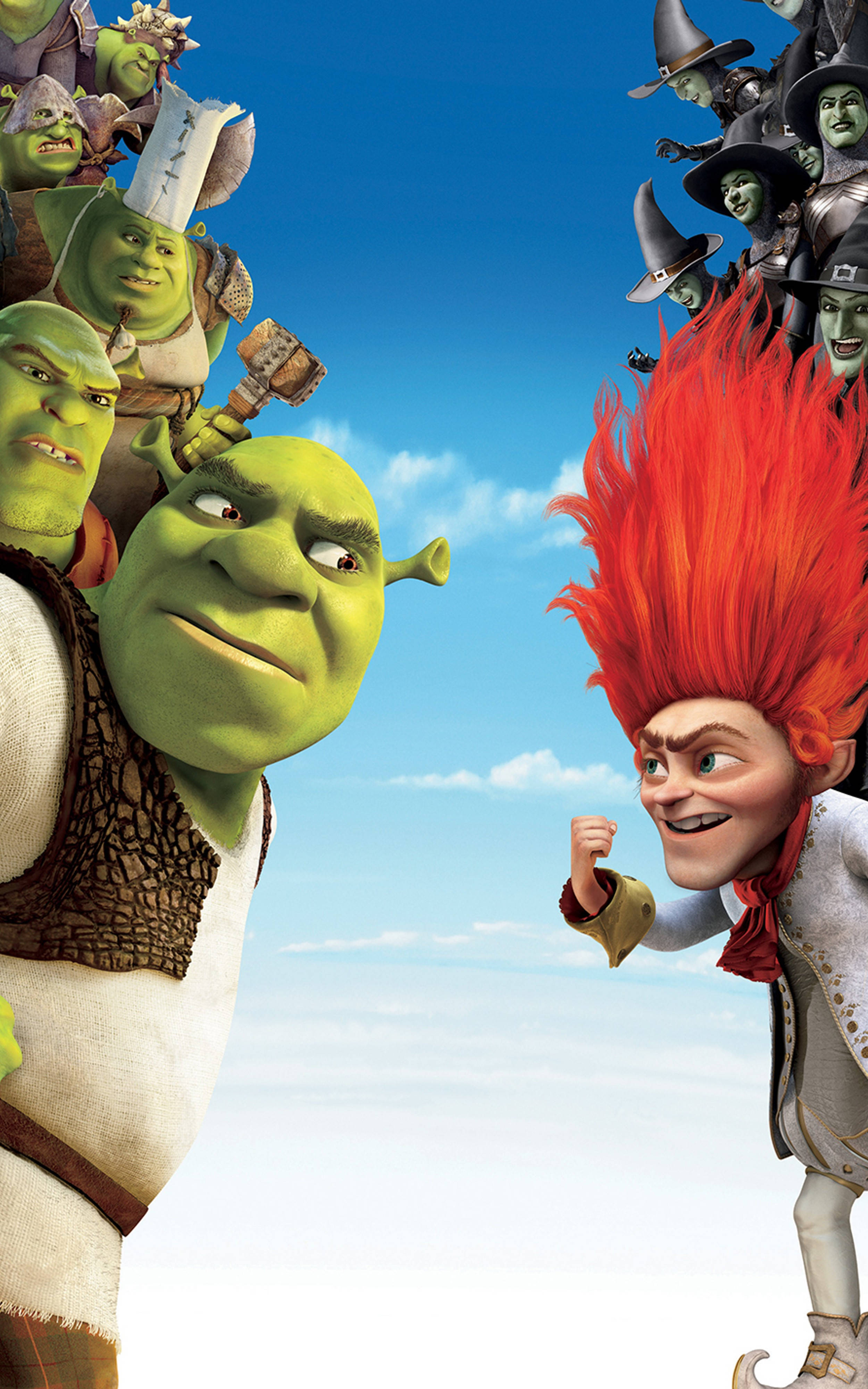 Shrek Sonsuza Dek Sonrası Posteri Duvar Kağıdı