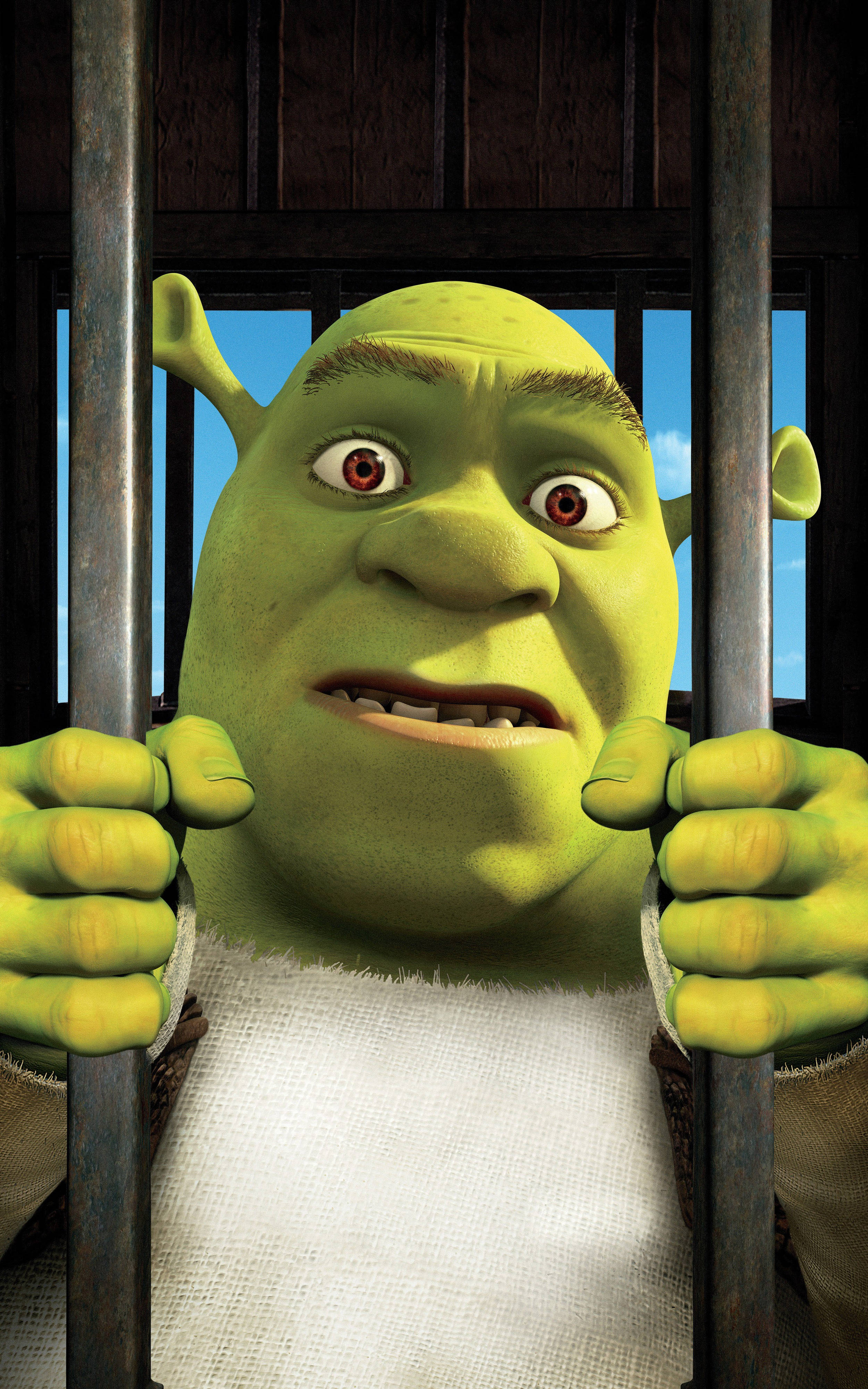 Shrek Yakalandı: Kafesteki Beklenmedik Kahraman Duvar Kağıdı