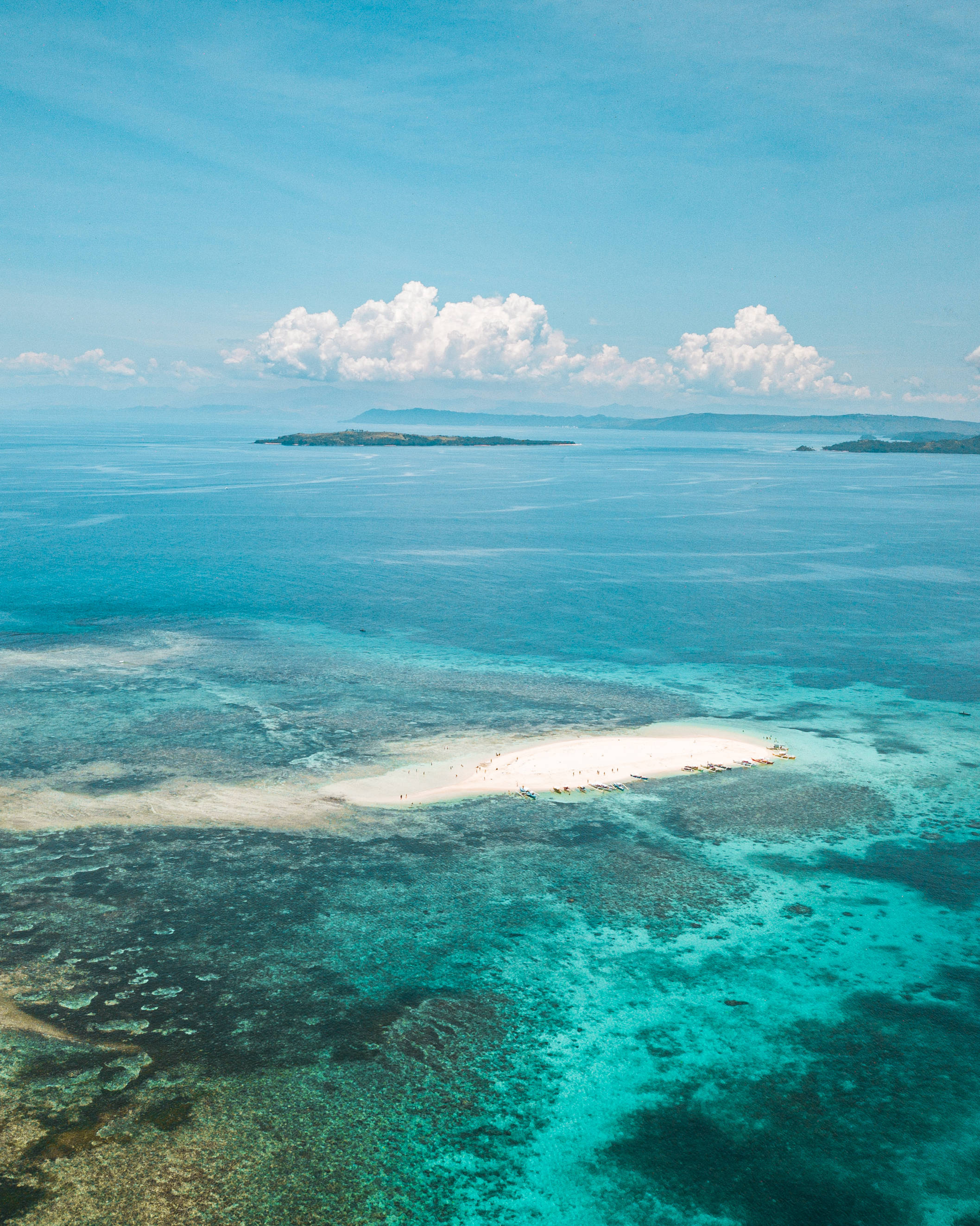 Siargao Adası Kum Seti Duvar Kağıdı