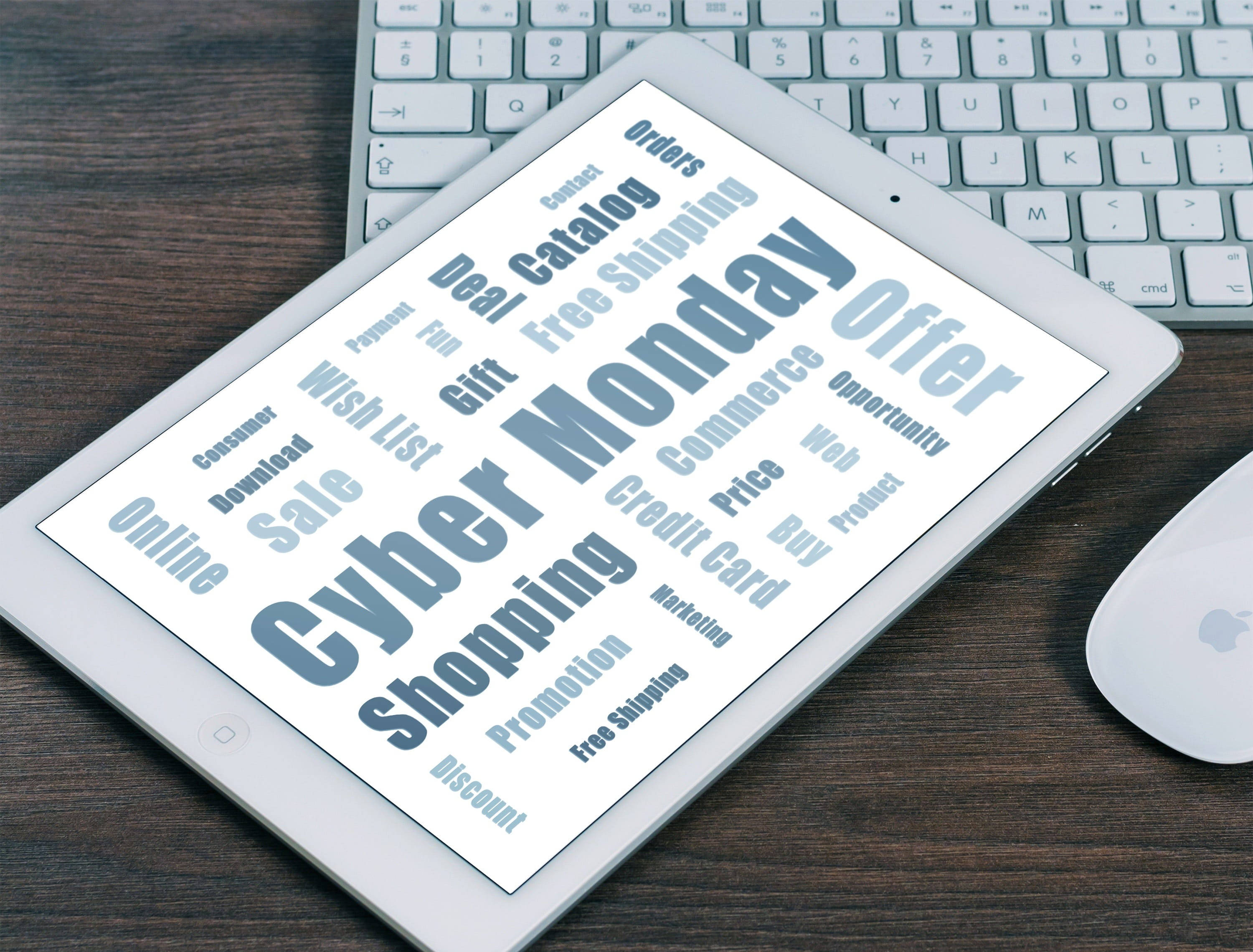 Siber Pazartesi Tablet Cihazı Duvar Kağıdı
