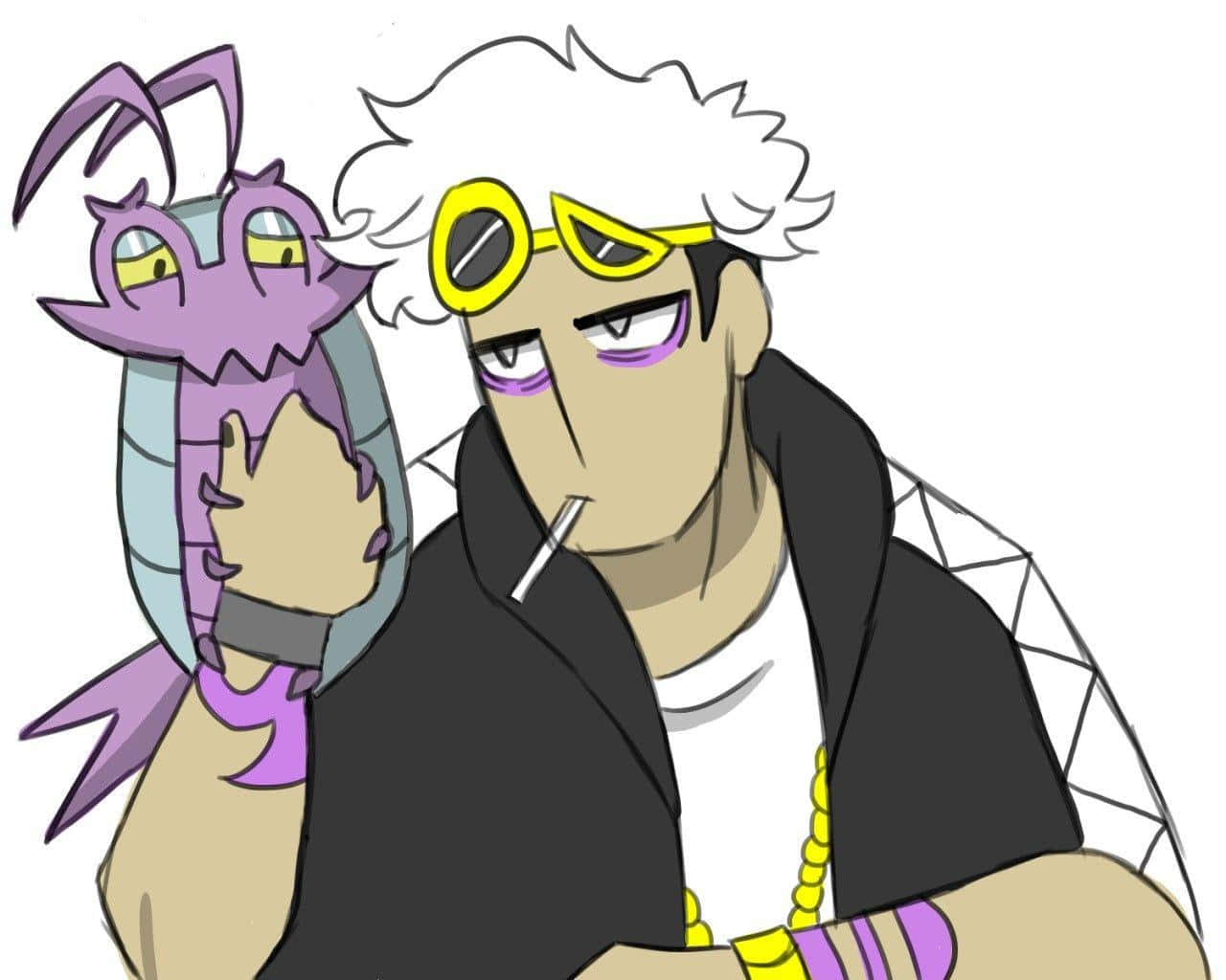 Sigara İçen Guzma ve Wimpod Duvar Kağıdı