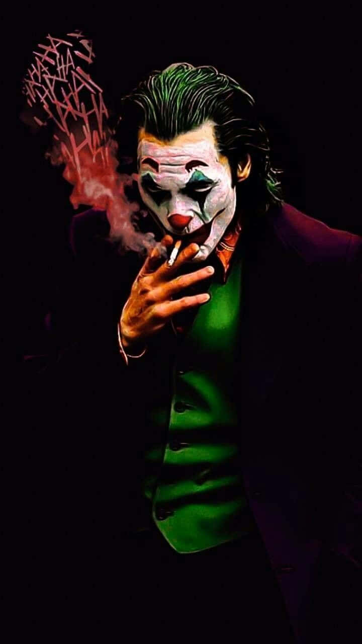 Sigara İçen Joker Profil Fotoğrafı Duvar Kağıdı